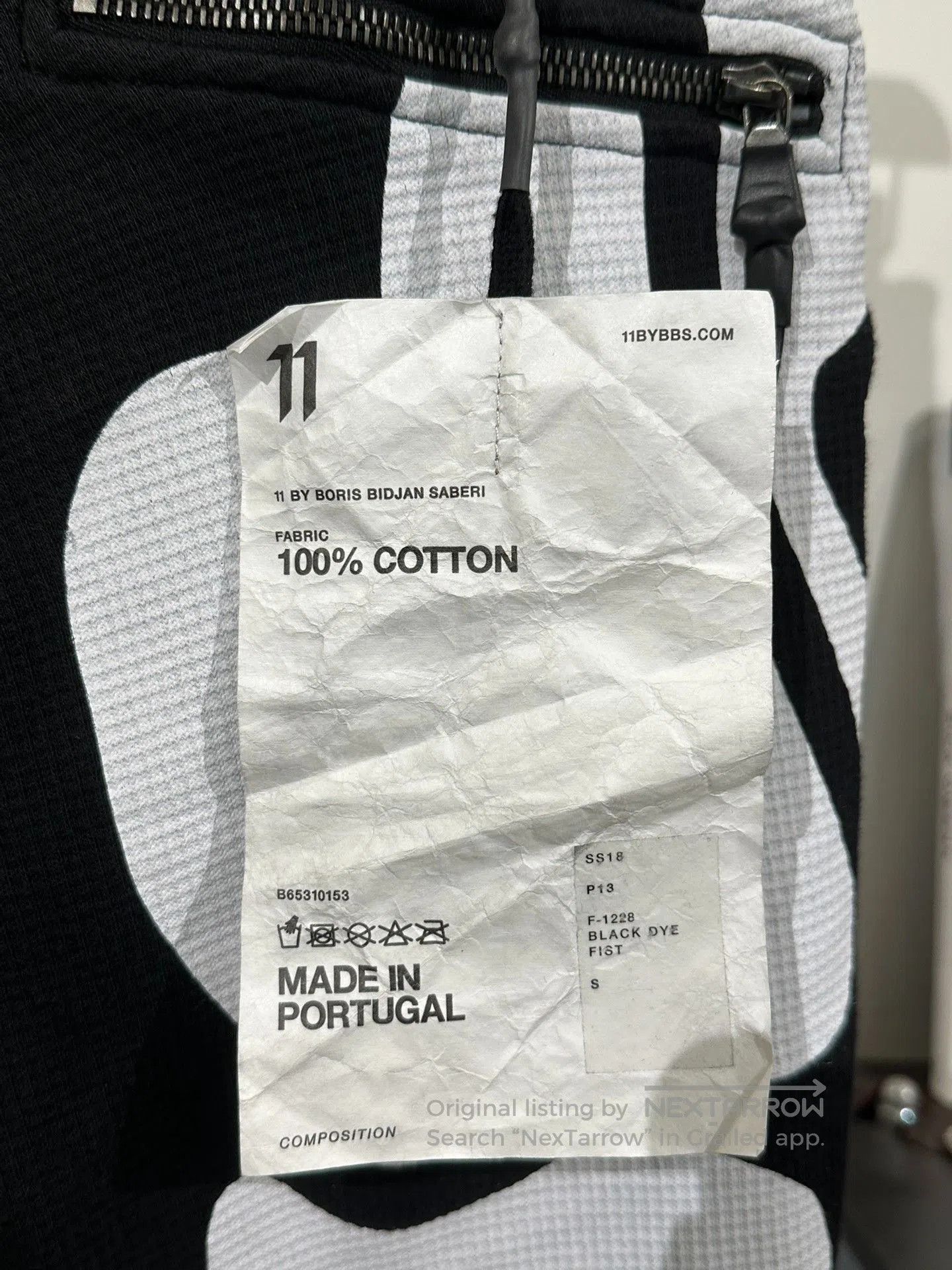 11 By Boris Bidjan Saberi Boris Bidjan Saberi 11by bbs P13 Jogger Pants. Size US 36 / EU 52 - 8 Thumbnail