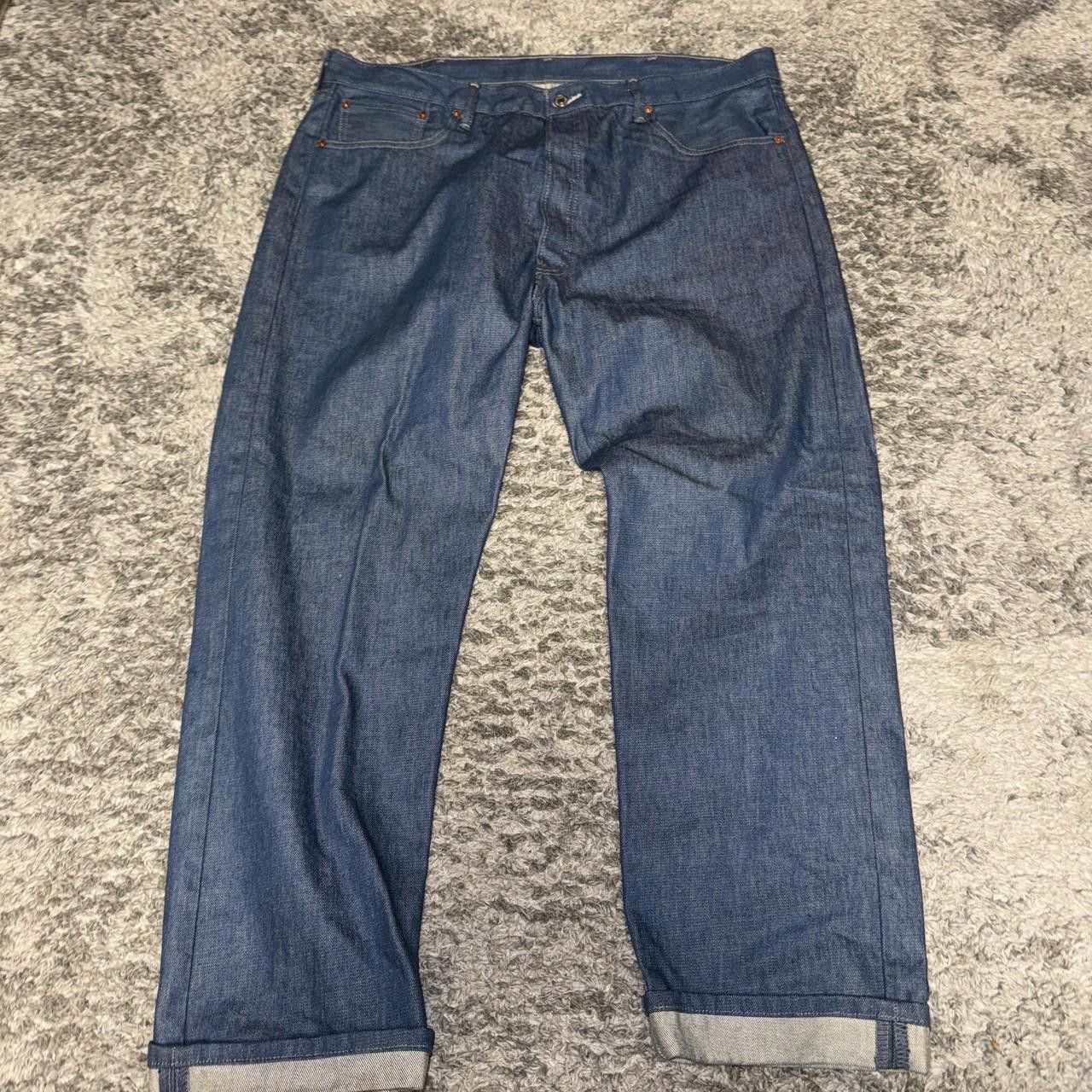 Levi's Levi's Men's Blue and Navy Jeans Size US 40 / EU 56 - 2 Thumbnail