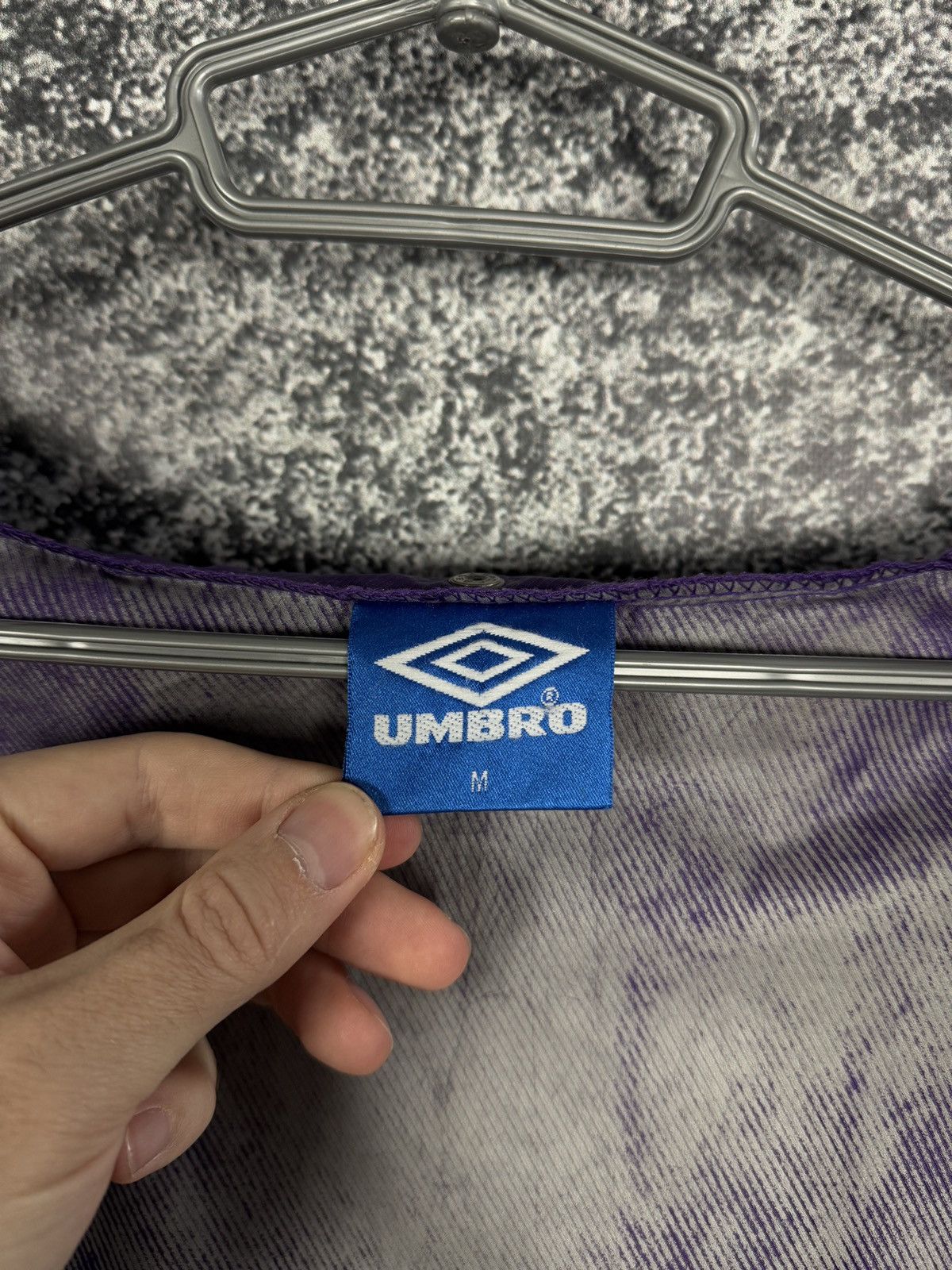 Umbro UMBRO Pro Training Vintage 90s Rain Jacket Windbreaker Sz M Size US M / EU 48-50 / 2 - 12 Thumbnail