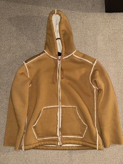 Supreme Supreme Faux Shearling Hooded Jacket | Grailed