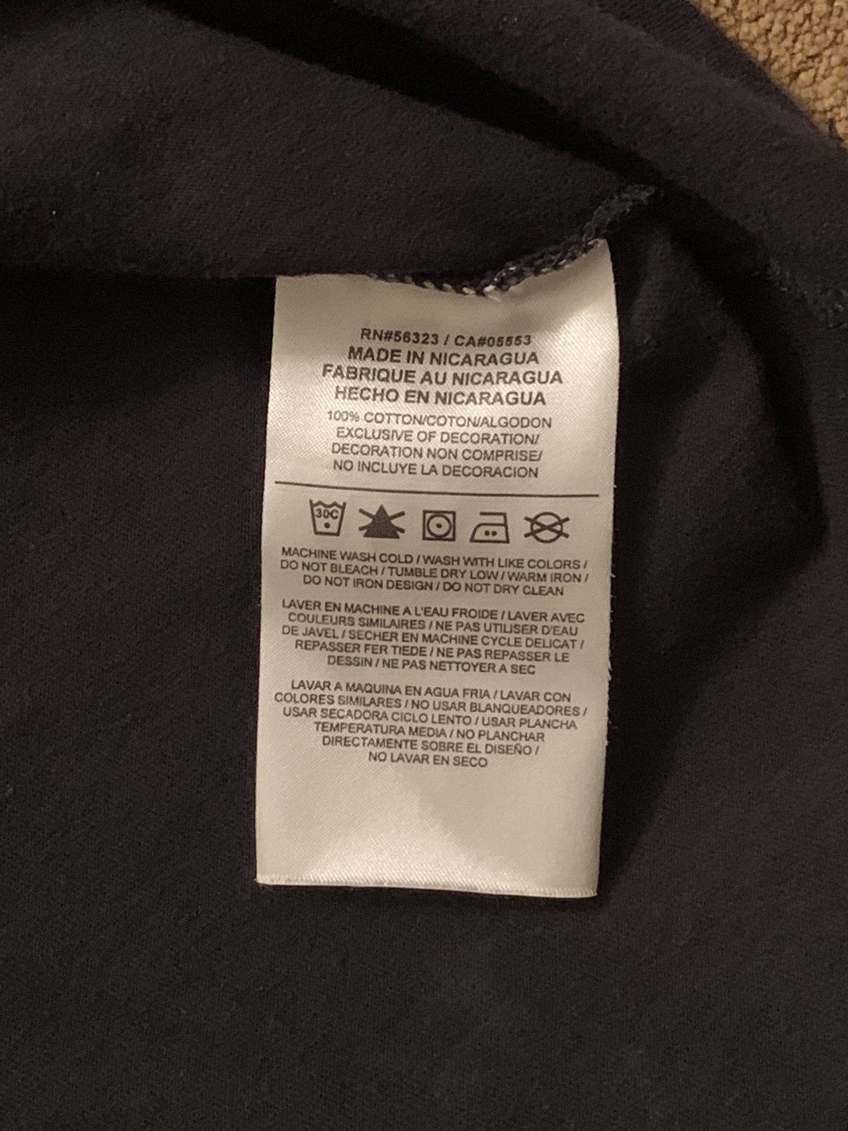 Nike Vintage Y2K Nike Sportswear Flipped Box Logo Black T-Shirt Size XXL / US 16-18 / IT 52-54 - 5 Thumbnail