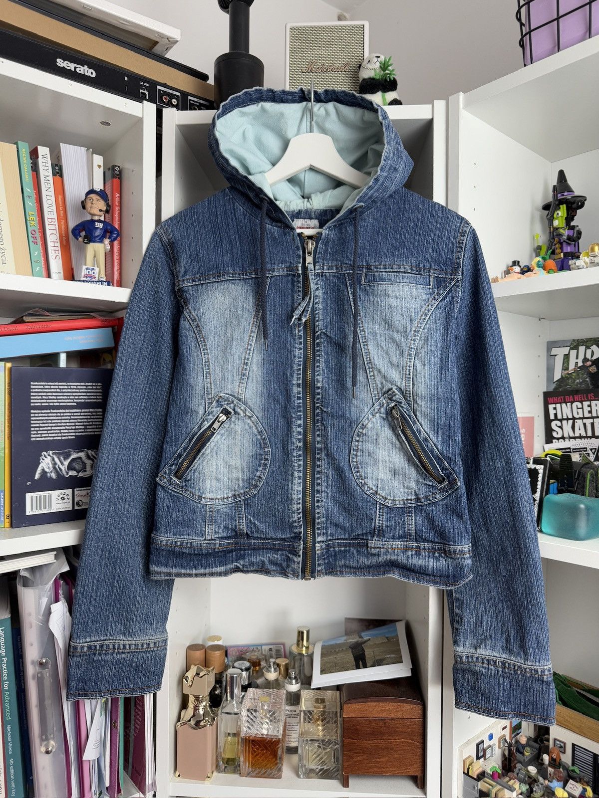 Other Vintage Avant Garde Opium y2k Napoleon Denim Jacket | Grailed