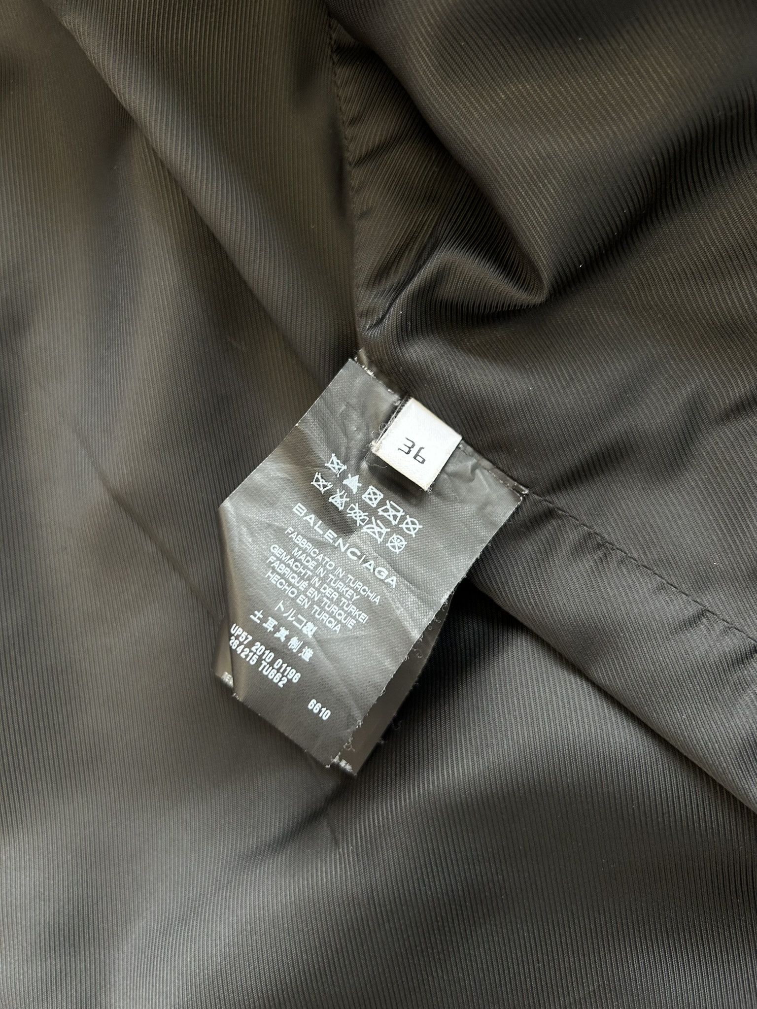 Balenciaga 2010 Balenciaga leather biker jacket Size XS / US 0-2 / IT 36-38 - 17 Thumbnail