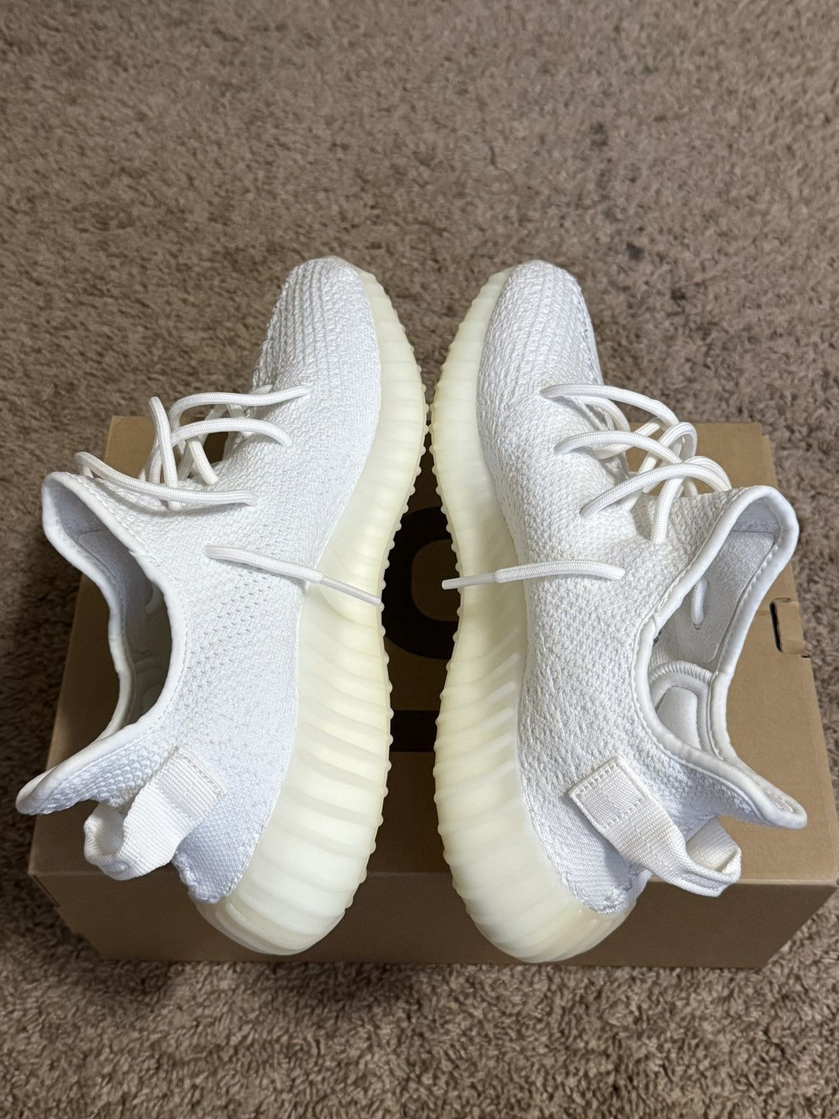 Yeezy Adidas Yeezy Boost 350 V2 “Cream” Size US 10 / EU 43 - 5 Thumbnail