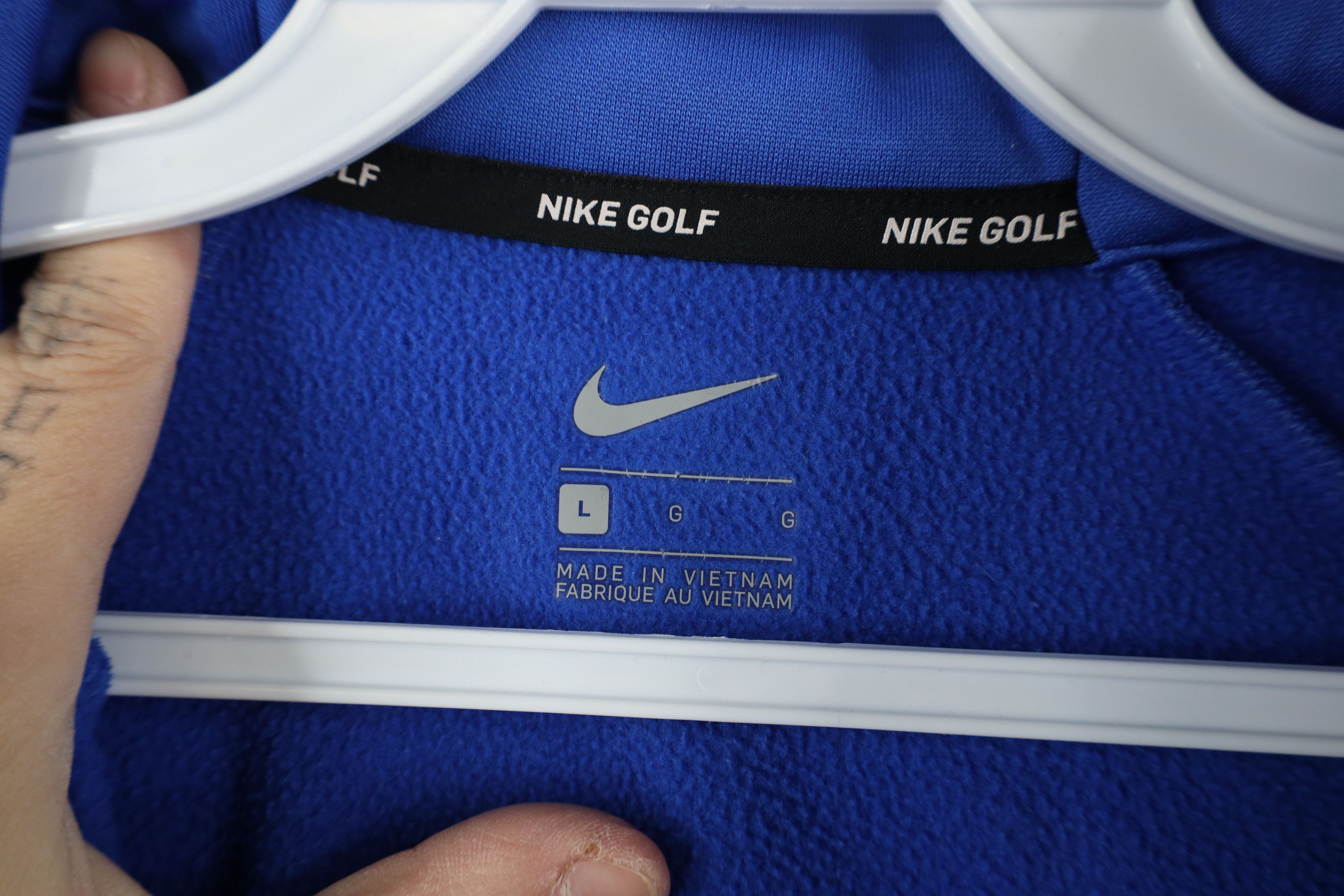 Nike × Vintage Nike Golf Gulf Coast University Half Zip Pullover Sweater Size US L / EU 52-54 / 3 - 8 Thumbnail