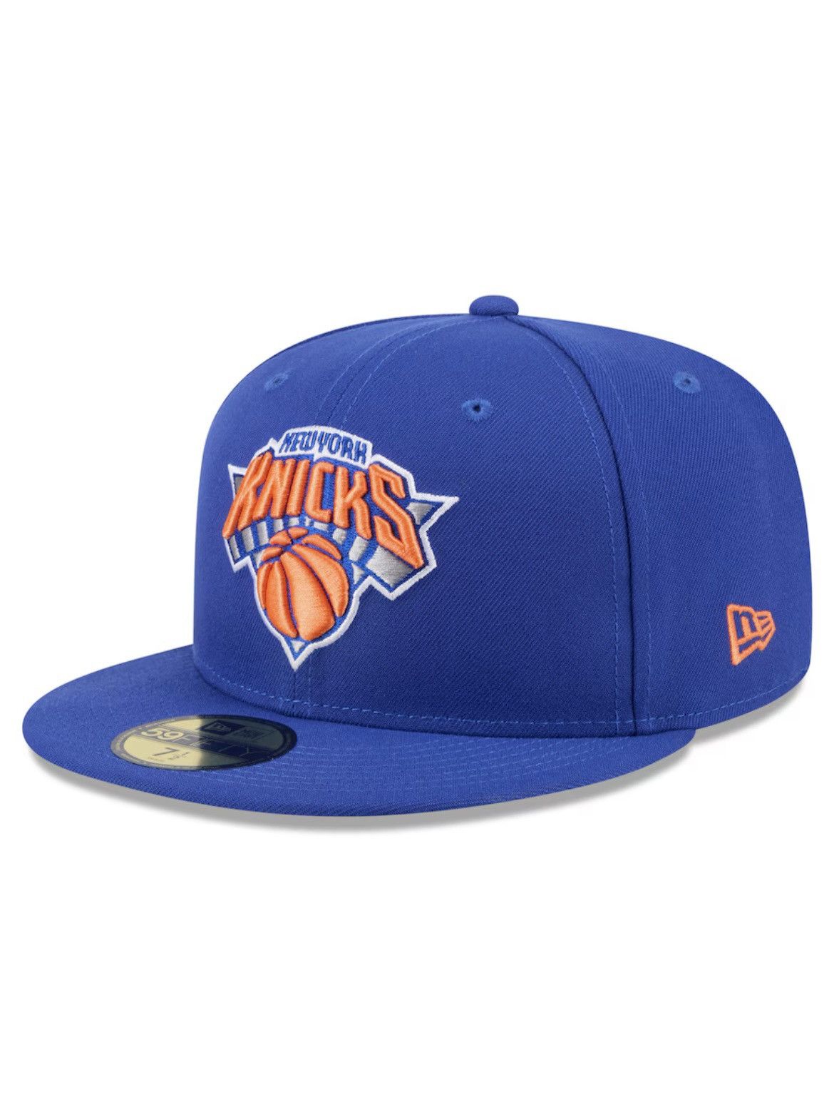 New Era New Era 2026 NBA Finals Knicks Fitted Hat Blue 6 7/8 Size ONE SIZE - 3 Thumbnail