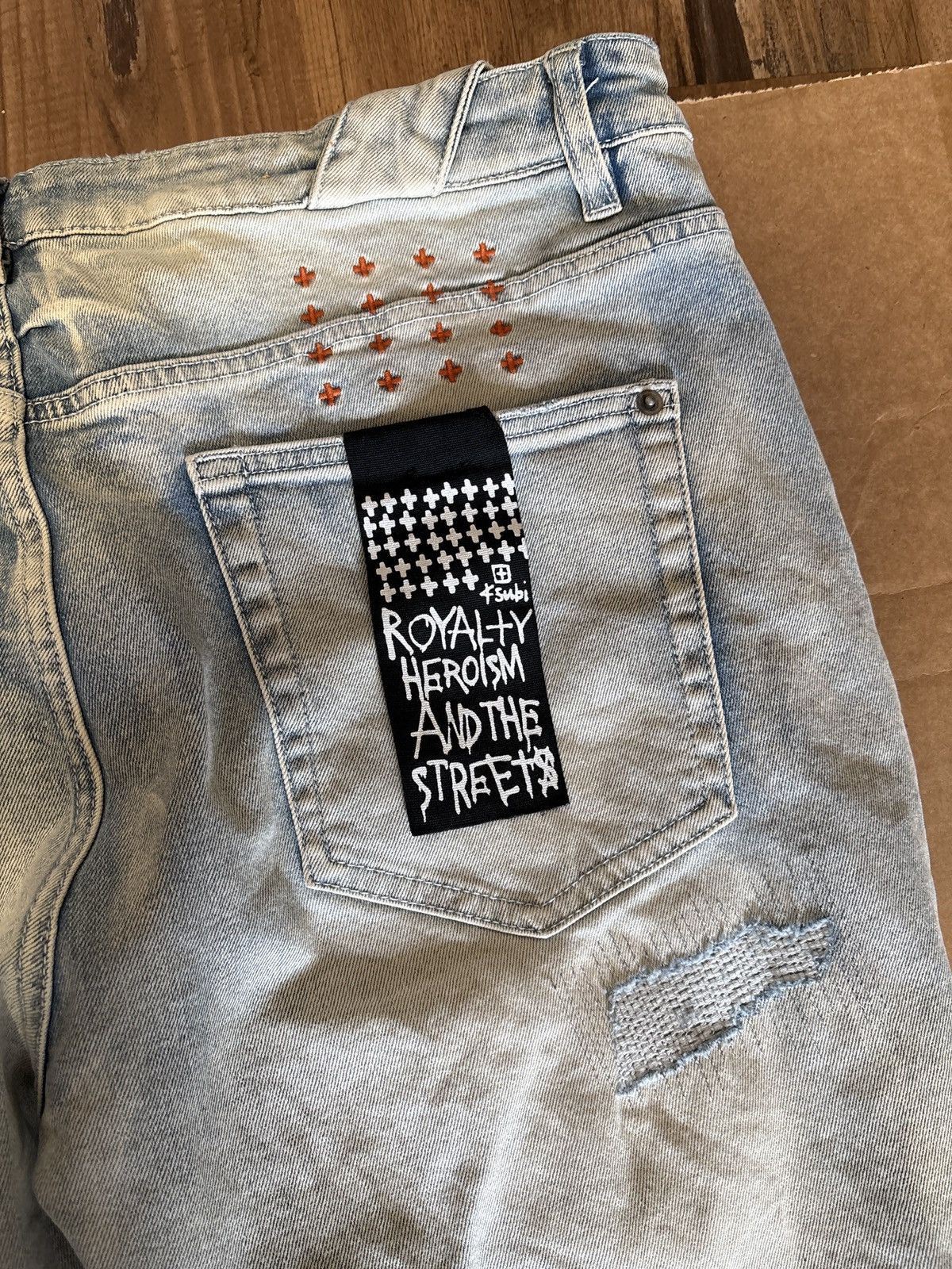 Ksubi Ksubi Ripped Jeans Size US 38 / EU 54 - 3 Thumbnail
