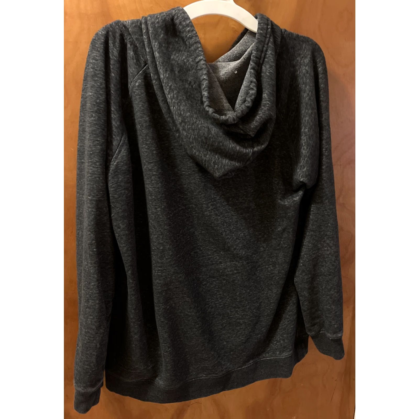 Vintage Harbeth Women's Sweatshirt L Hooded Pullover Gray Activewear Fall Winter Spring Summer Size L / US 10 / IT 46 - 4 Thumbnail
