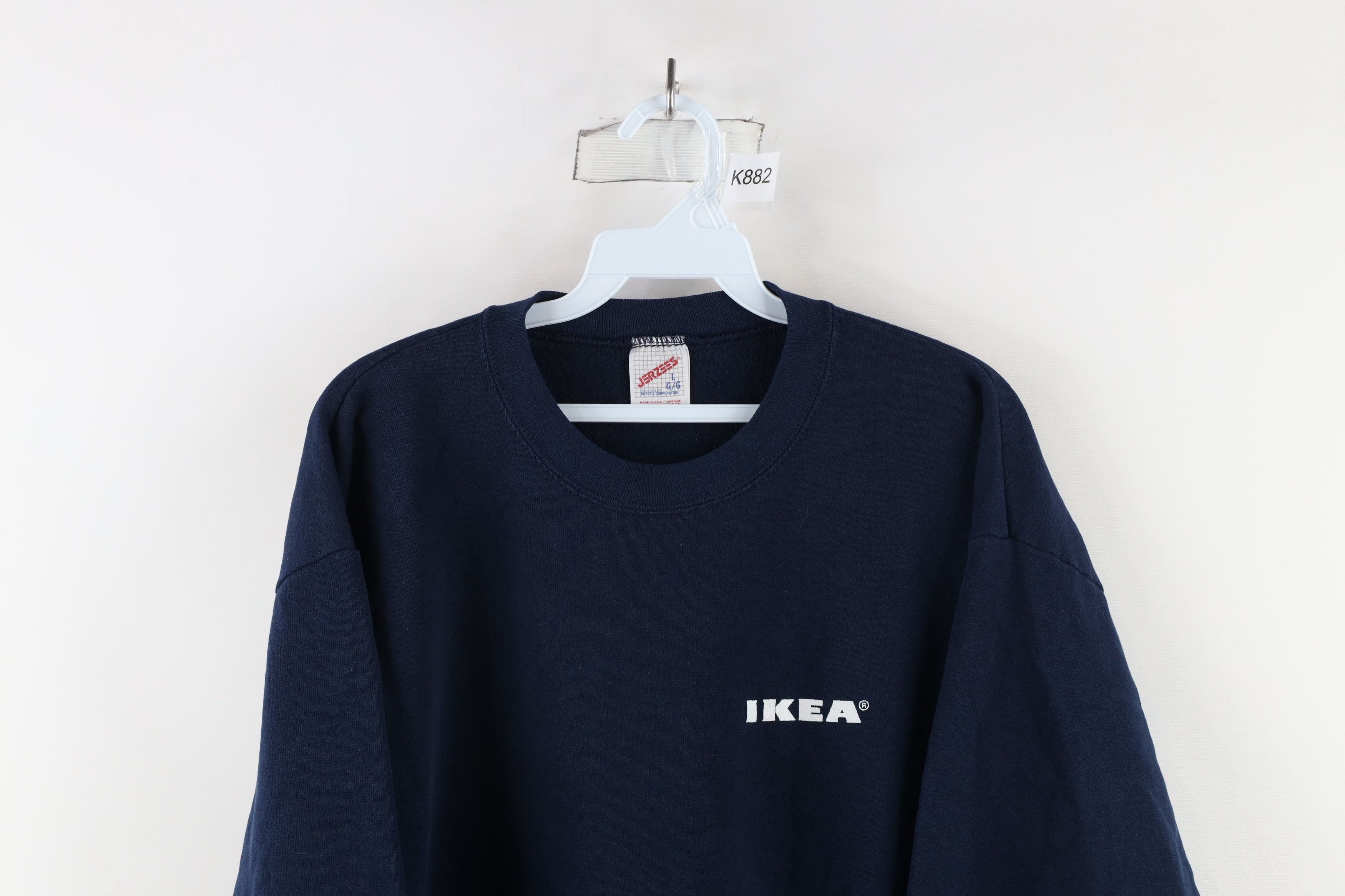 Vintage Vintage 90s Streetwear Out IKEA Crewneck Sweatshirt USA Size L / US 10 / IT 46 - 2 Thumbnail
