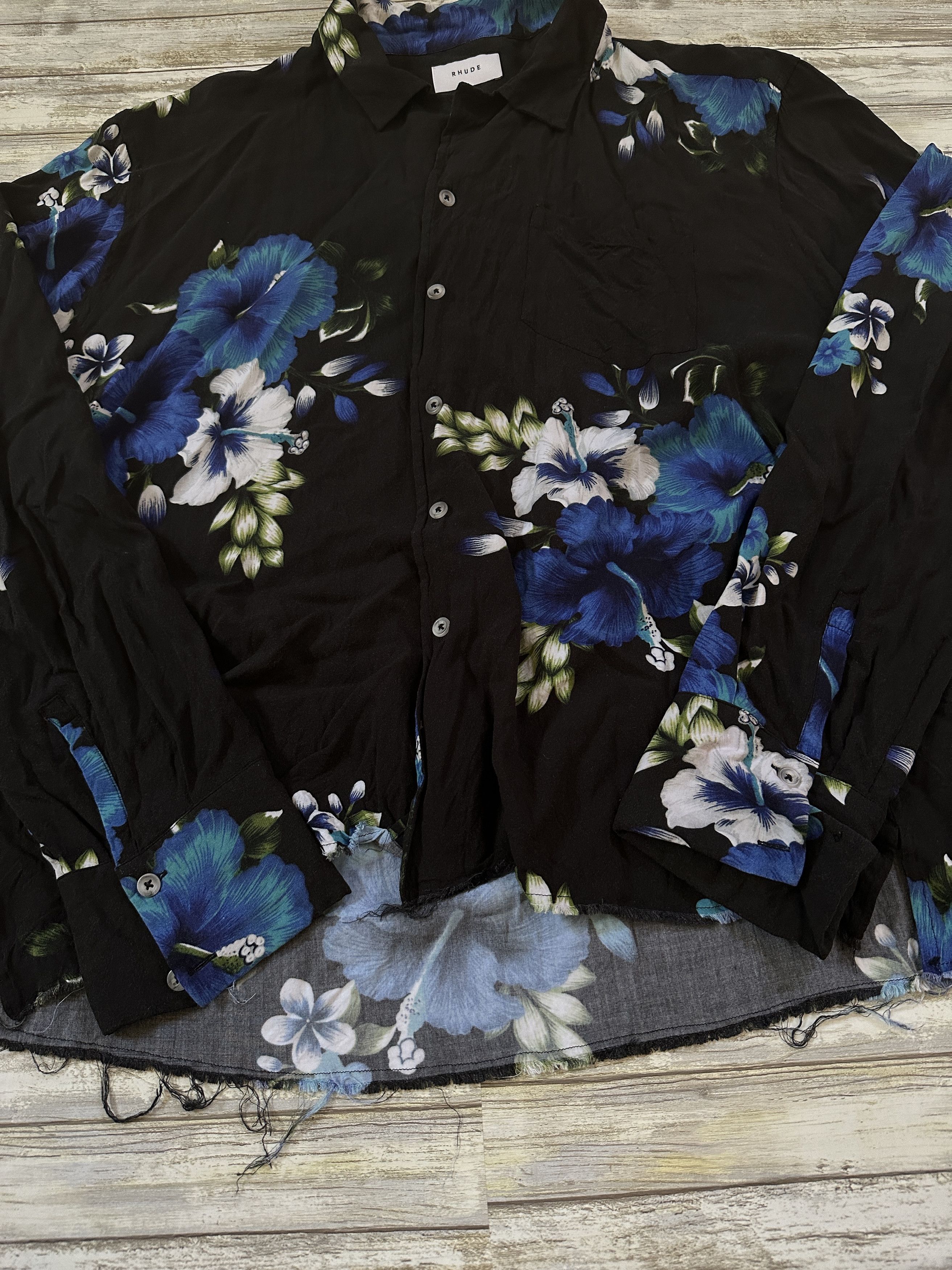 Rhude Floral Voile Shirt Size US L / EU 52-54 / 3 - 3 Thumbnail