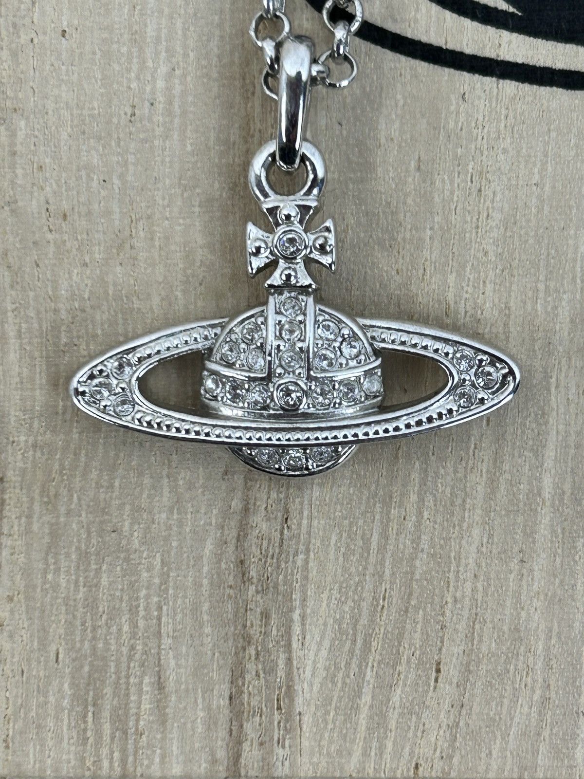 Vivienne Westwood Mini Bas Relief Pendant Silver | Grailed