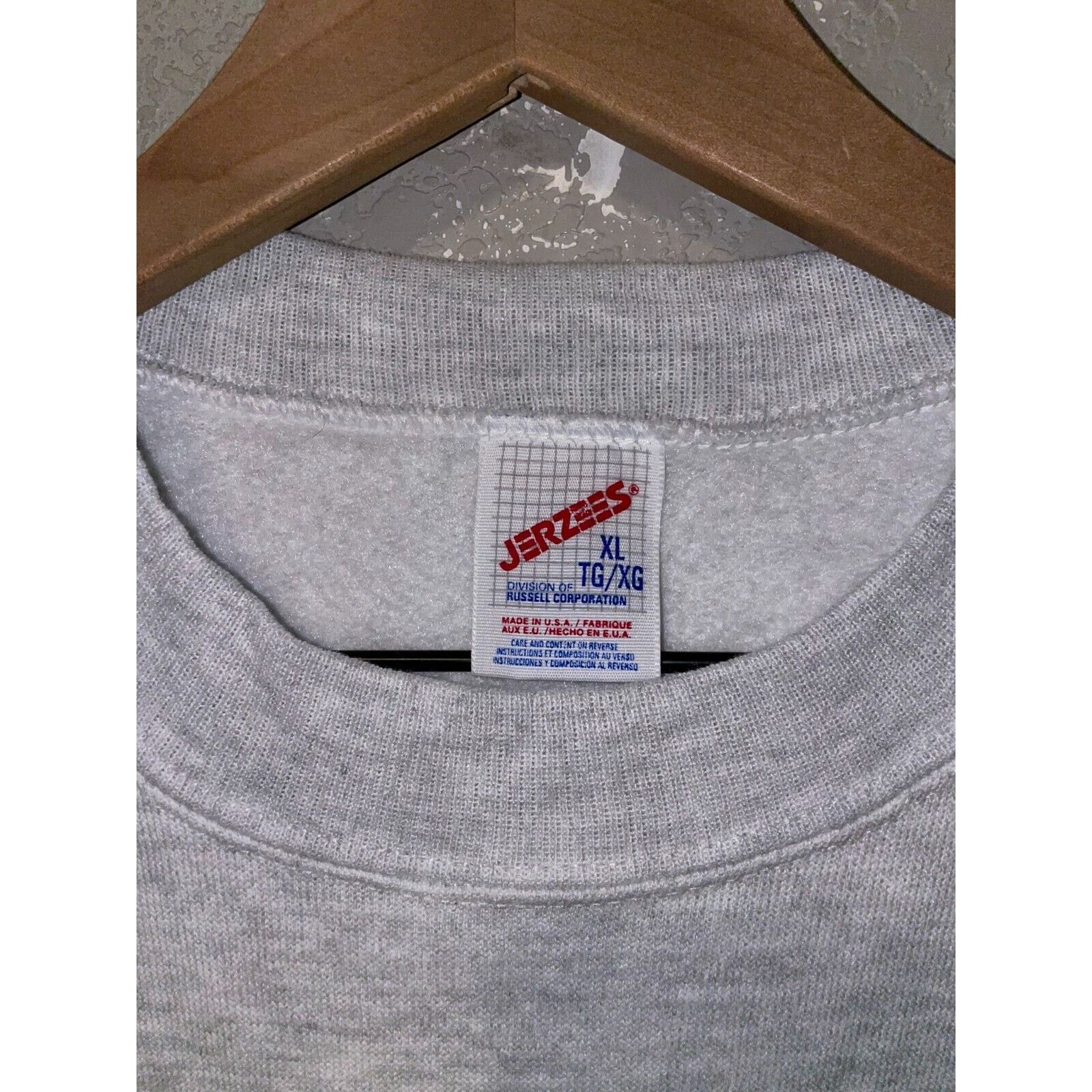 Jerzees Vintage Washington Sweatshirt Crewneck Snow VTG 90s XL Size US XL / EU 56 / 4 - 8 Thumbnail