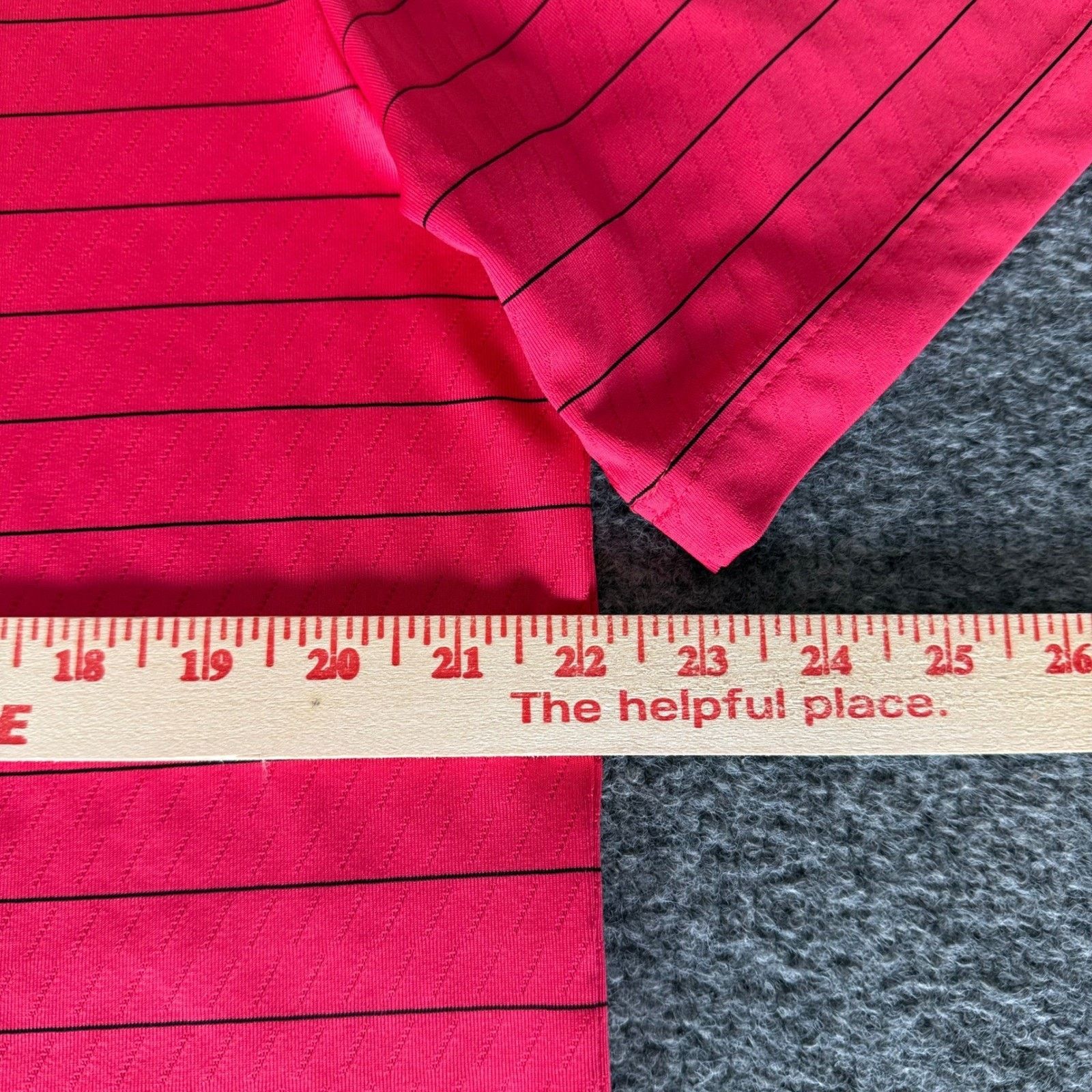Callaway Callaway Golf Polo Shirt Mens Medium Pink Striped Opti Dri Size US M / EU 48-50 / 2 - 5 Thumbnail