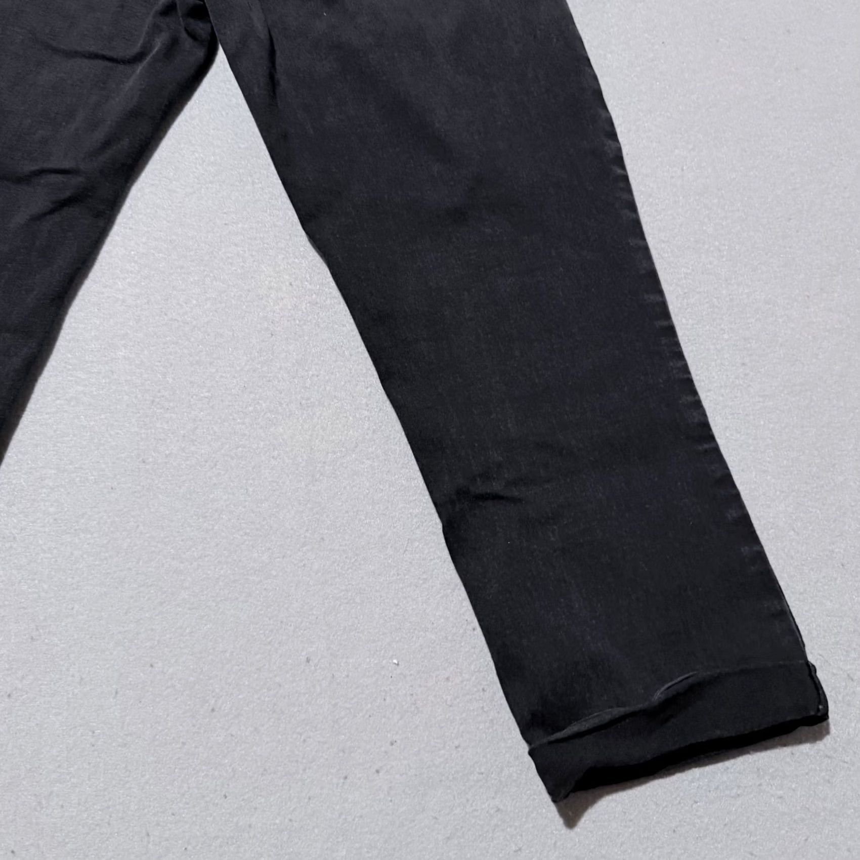 Denizen DENIZEN by Levi's Jeans Women's Black Denim Low-Rise Cropped Cuffed - 6 Size 28" / US 6 / IT 42 - 6 Thumbnail