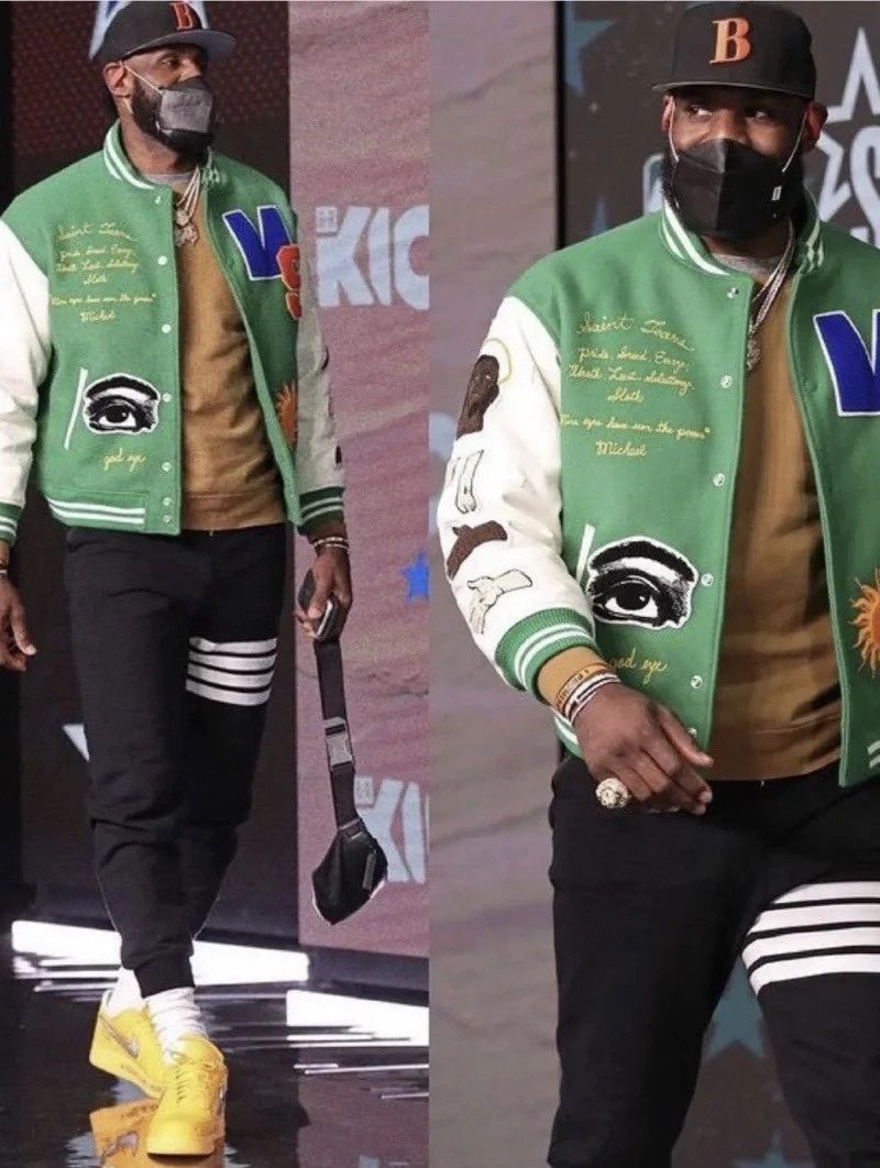 Hypebeast 🔥LeBron James Style Choose Your Savoir Varsity Jacket Size US M / EU 48-50 / 2 - 1 Thumbnail