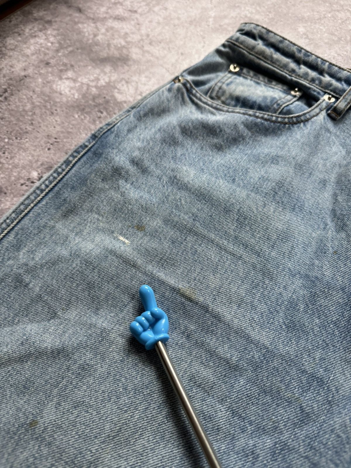Nanushka Nanushka blue loose baggy jeans Size US 31 - 5 Thumbnail