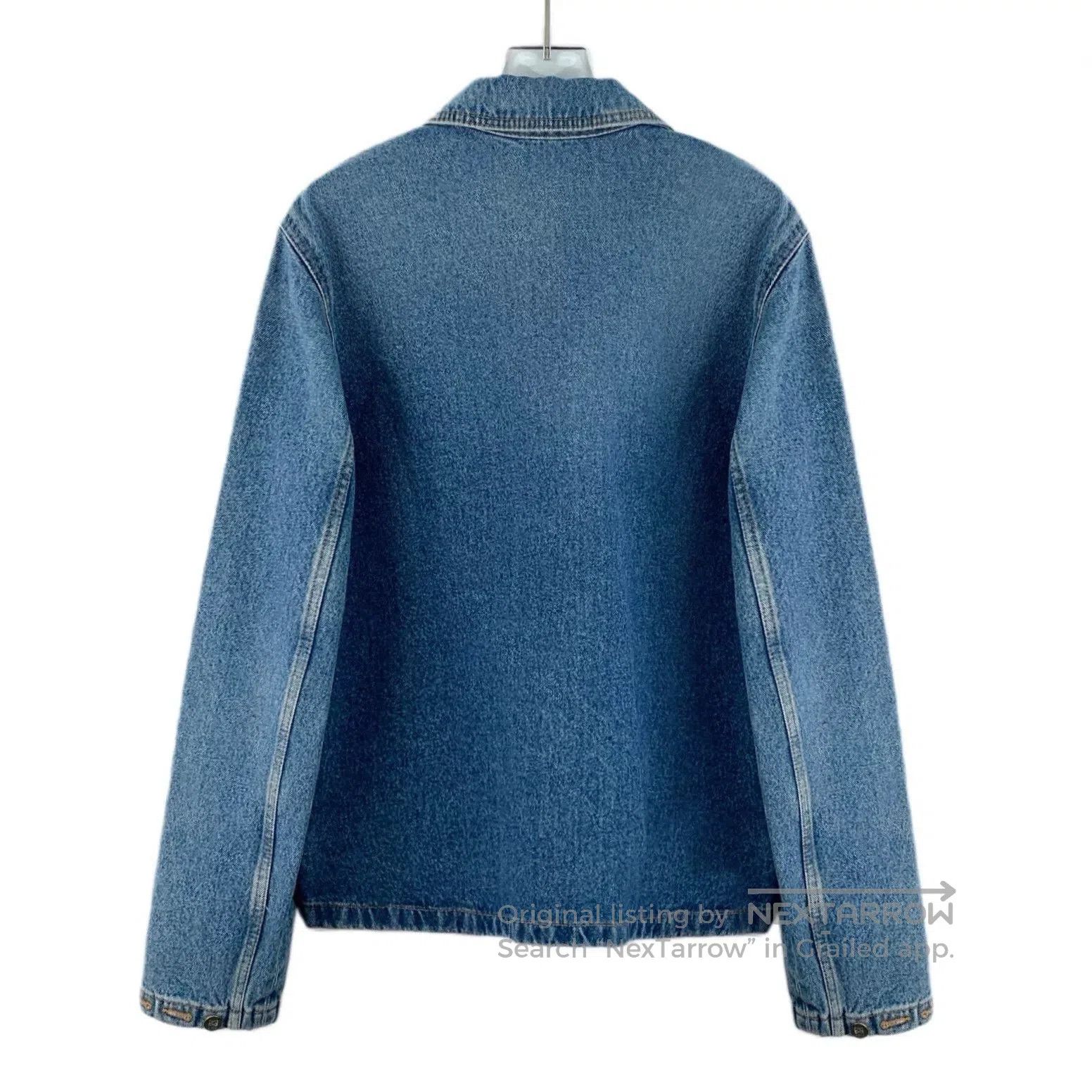 Loewe Loewe Blue Logo Denim Jacket. Size XXS / US 00 / IT 34 - 2 Thumbnail