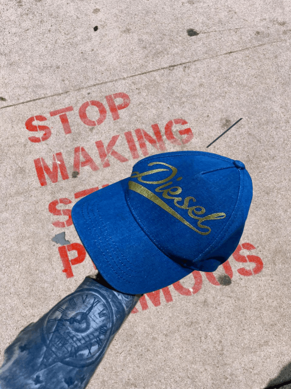 Diesel Vintage Diesel Cap Size ONE SIZE - 1 Thumbnail