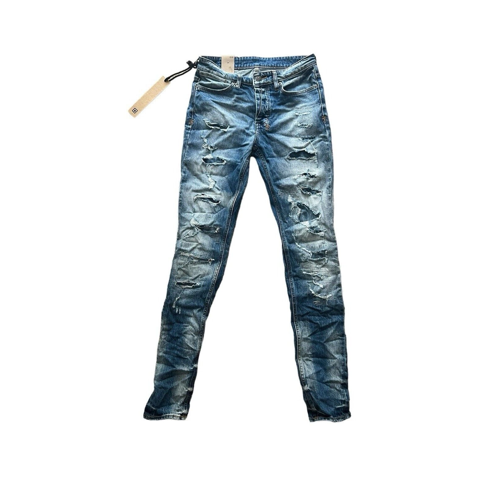 Ksubi Ksubi Jeans Mens Van Winkle Skinny Leg Blue $260 Size 29/32 Size US 29 - 1 Thumbnail