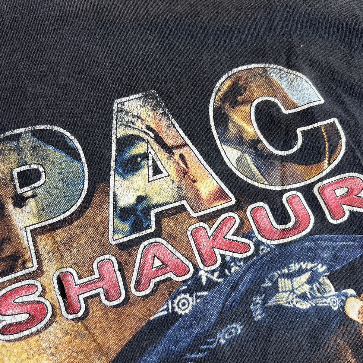 Rap Tees 90s Tupac Rap Tee faded thrashed Size US L / EU 52-54 / 3 - 8 Thumbnail