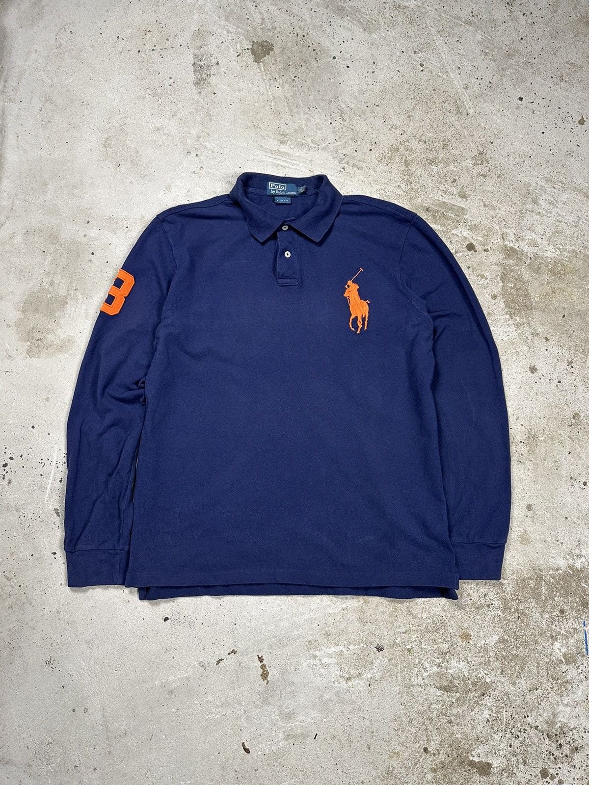 Polo Ralph Lauren ‼️ Vintage y2k Polo Ralph Lauren Rugby Long Sleeve Polo Shirt Size US L / EU 52-54 / 3 - 1 Thumbnail