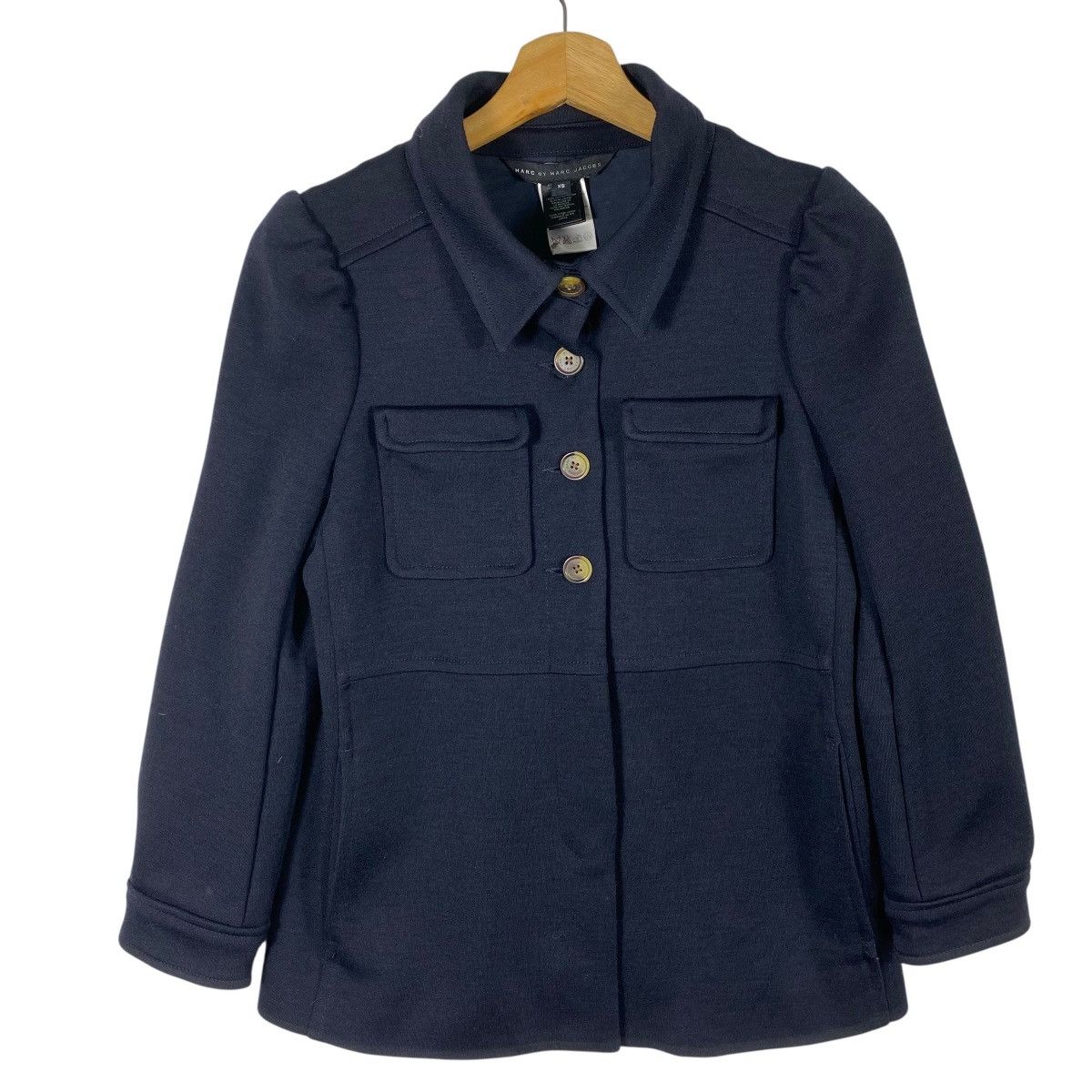 Marc by Marc Jacobs Marc By Marc Jacobs Button Jacket XS Size NavyBlue Colour Size XS / US 0-2 / IT 36-38 - 4 Thumbnail