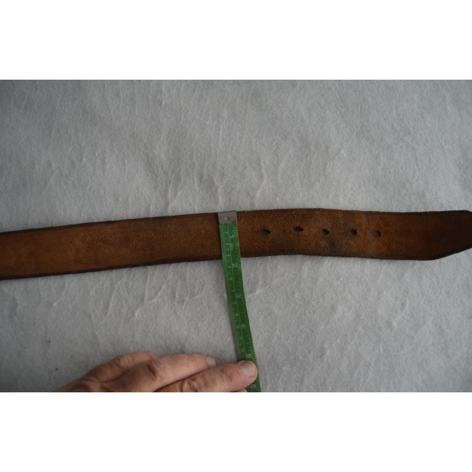 Vintage VINTAGE tooled leather belt Mike 1978 International Finals Rodeo Hesston Belt Mens 38 Brown Leather Western Bohemian Style Size 38 - 7 Thumbnail
