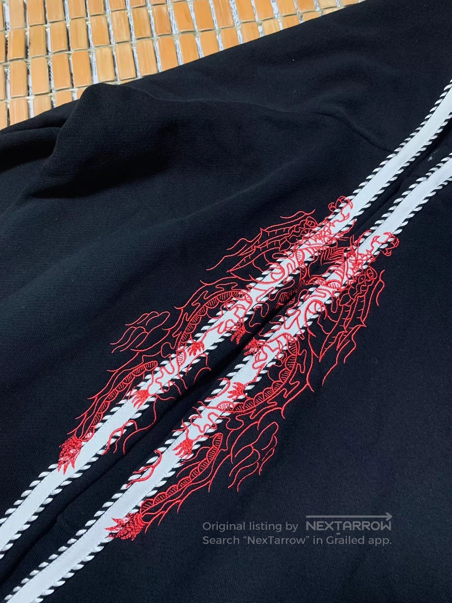 Amiri AMIRI Dragon Embroidery Sweatshirt. Size US M / EU 48-50 / 2 - 4 Thumbnail