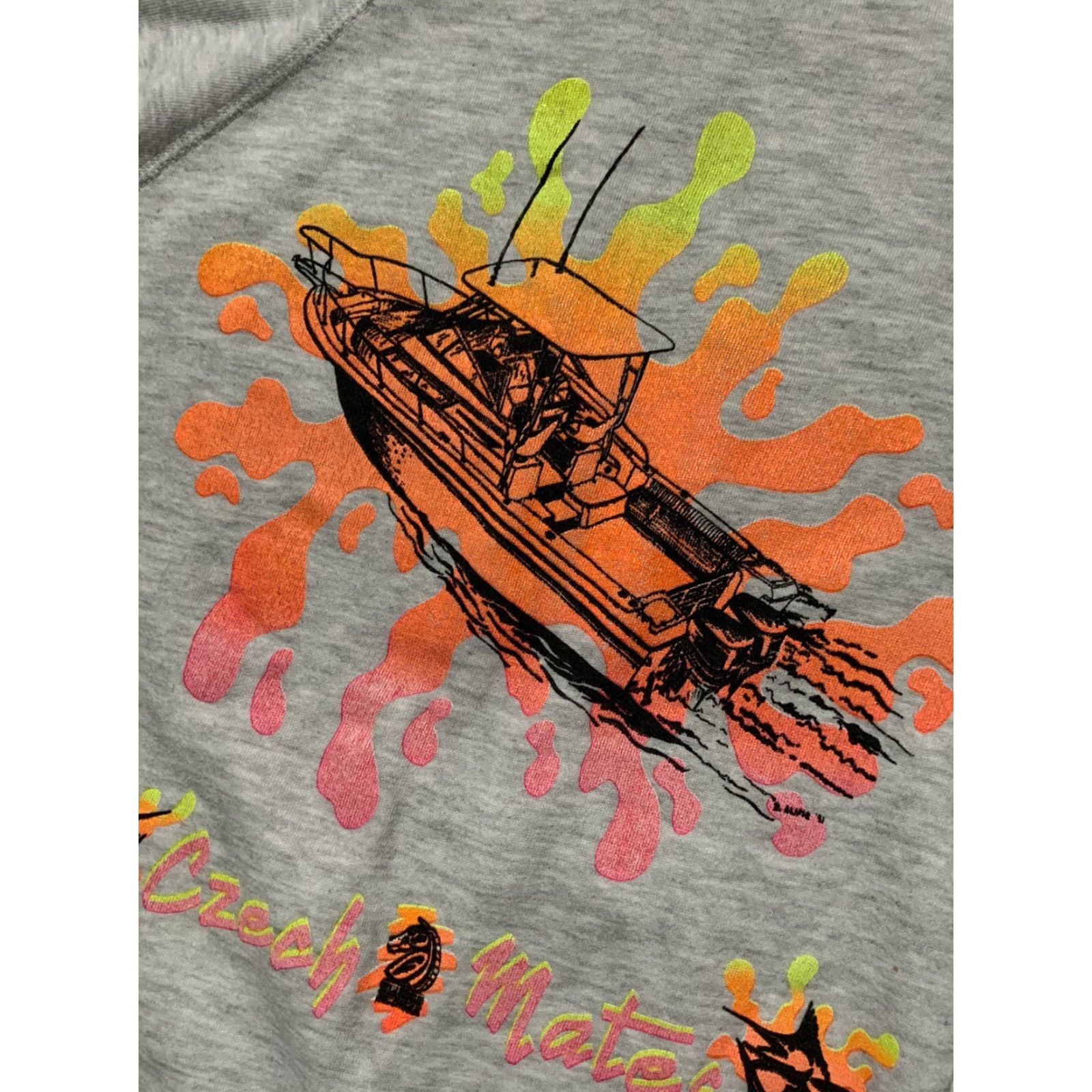 Lee Vintage 90s Lee Czech Mates Boat Yacht Gray Graphic Hoodie XL User: Vintage 90s Lee Czech Mates Boat Yacht Gray Graphic Hoodie XL Size US XL / EU 56 / 4 - 6 Thumbnail