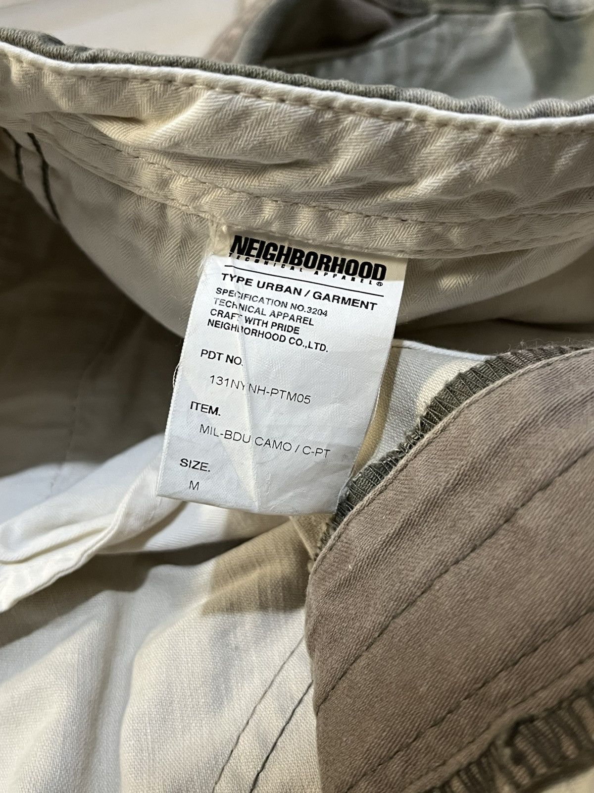 Neighborhood Neighborhood Military BDU Camo Cargo Pant Size US 34 / EU 50 - 10 Thumbnail