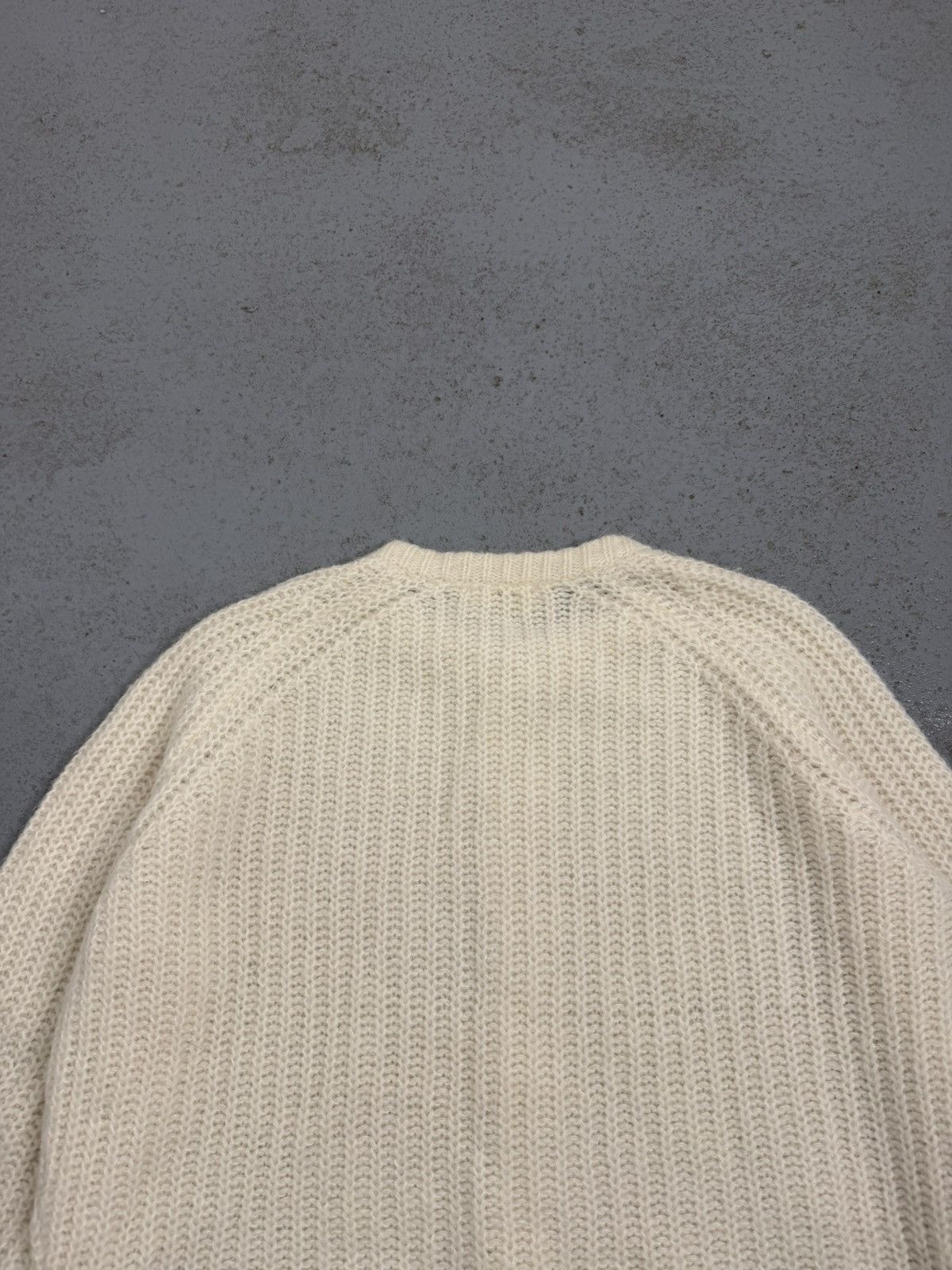 Sezane Sezane Milky Alpaca Knitted Wool Cardigan Size L / US 10 / IT 46 - 17 Thumbnail
