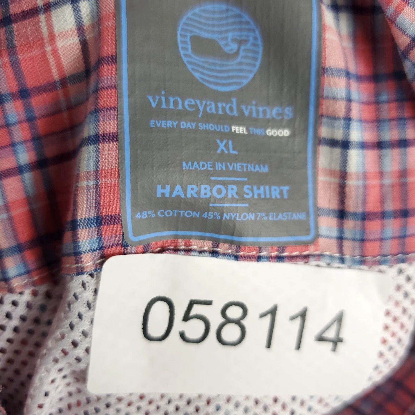Vineyard Vines VINEYARD VINES Red Plaid Button-Up Shirt Men’s Size XL Long Sleeve Vented Fishing Size US XL / EU 56 / 4 - 8 Thumbnail