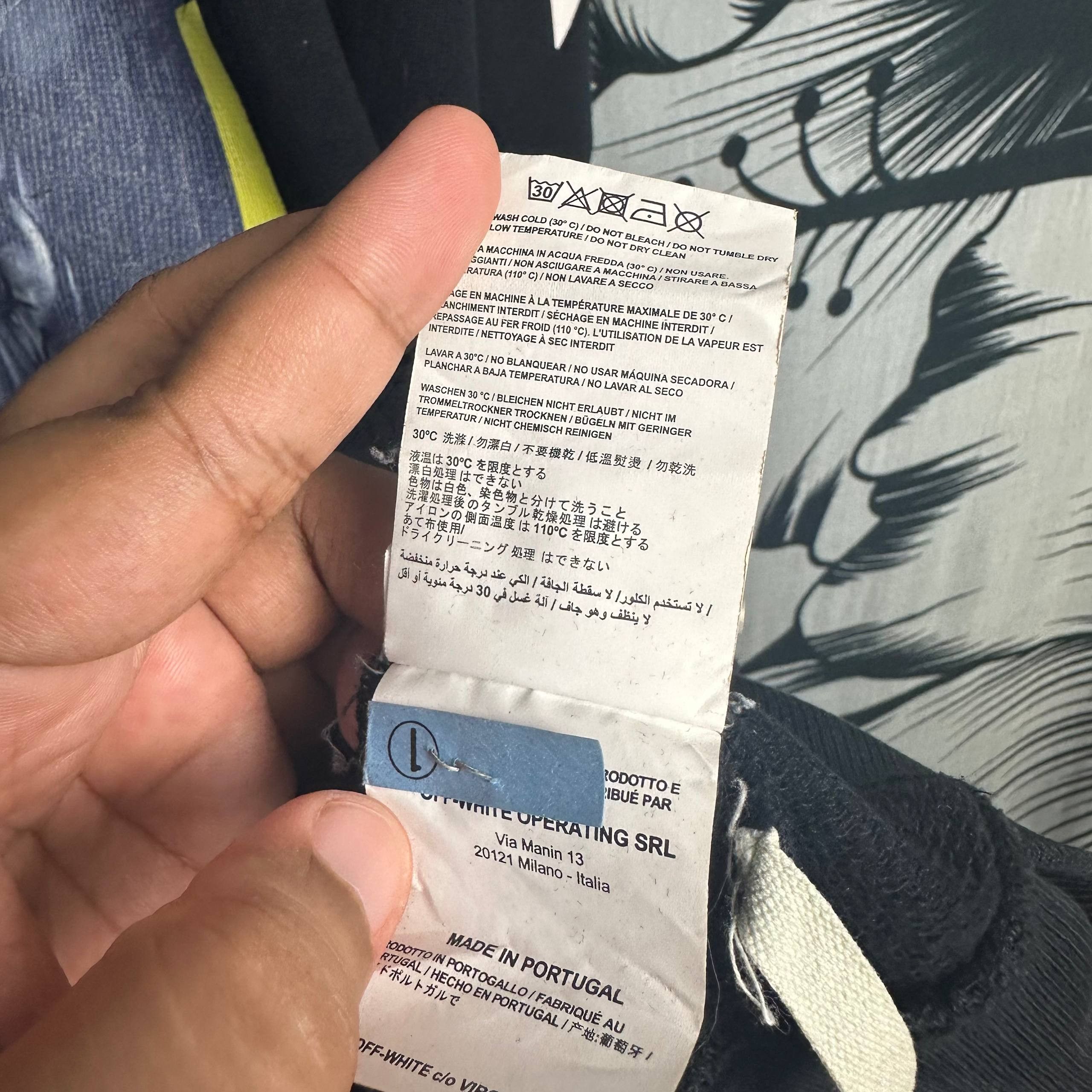 Off-White FW17 Off-White × Virgil Abloh Caravaggio Hoodie Size US XL / EU 56 / 4 - 12 Thumbnail