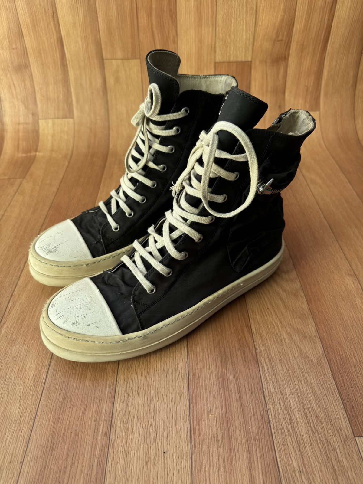 Rick Owens Drkshdw Rick owen Drkshdw Ramones Cargo sneakers Size US 9 / EU 42 - 5 Thumbnail