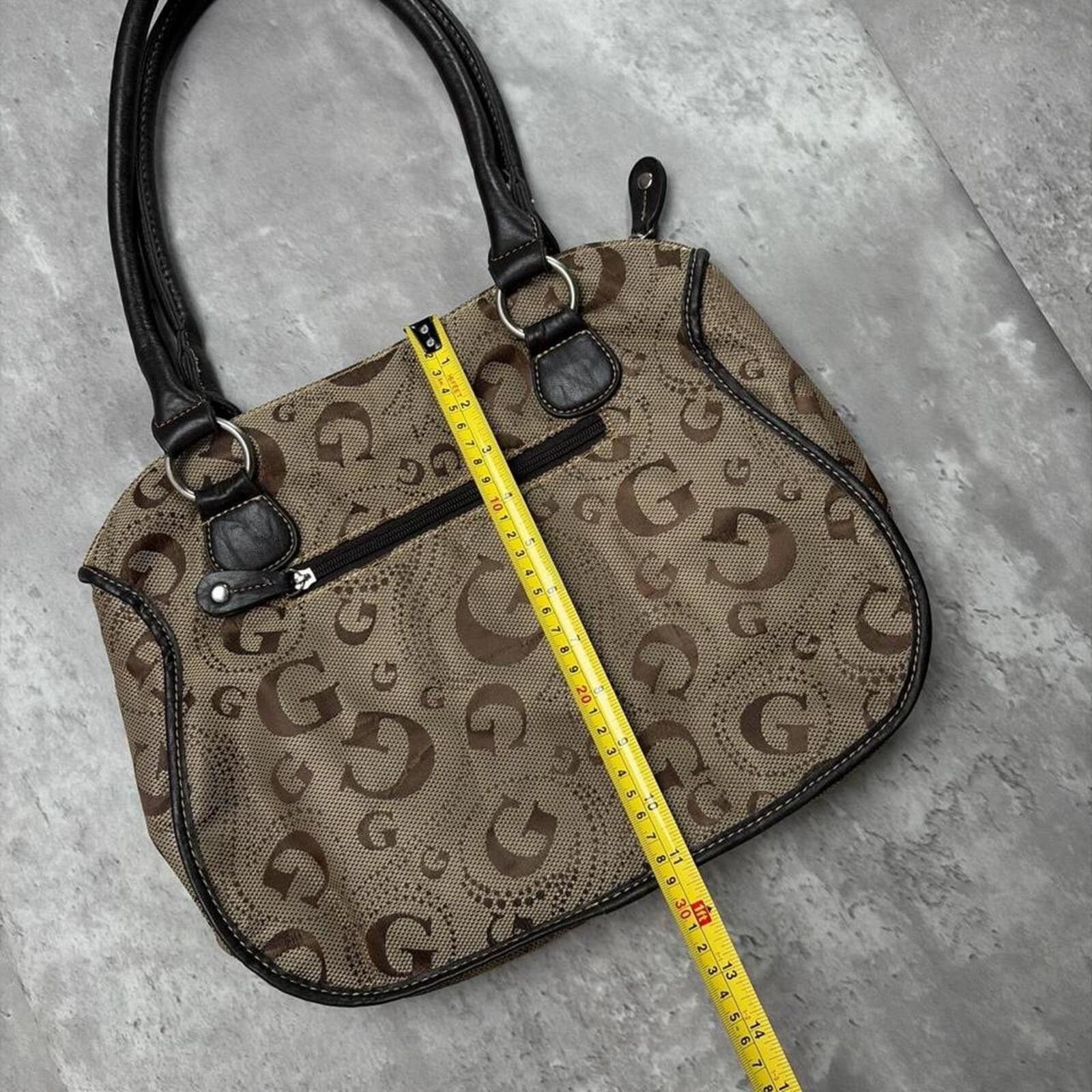 Guess Y2K Brown Guess Grunge Gothic Soho Shoulder Bag Size ONE SIZE - 7 Thumbnail