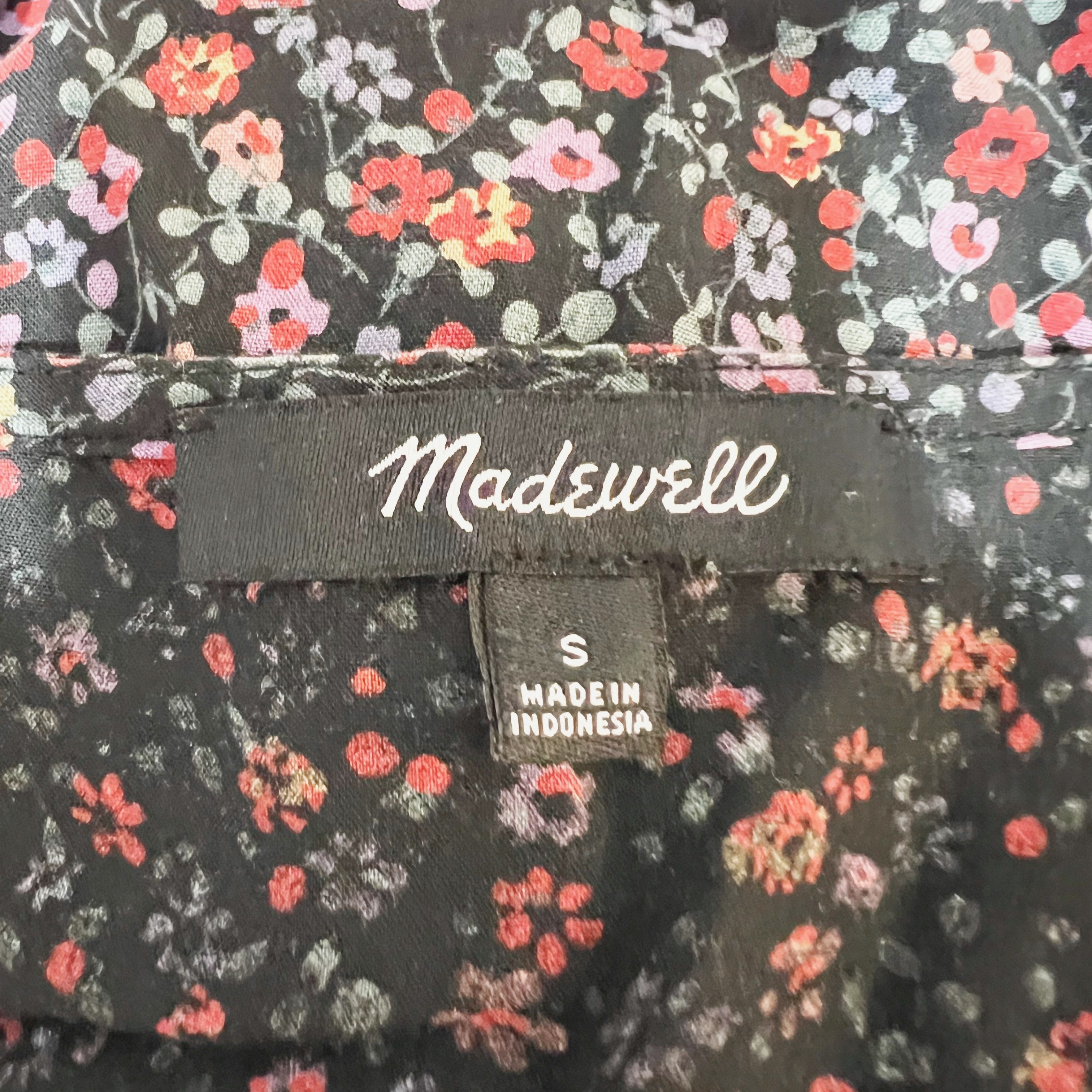 Zara Zara Micro Floral Flower Print Pattern Button Size S / US 4 / IT 40 - 2 Thumbnail