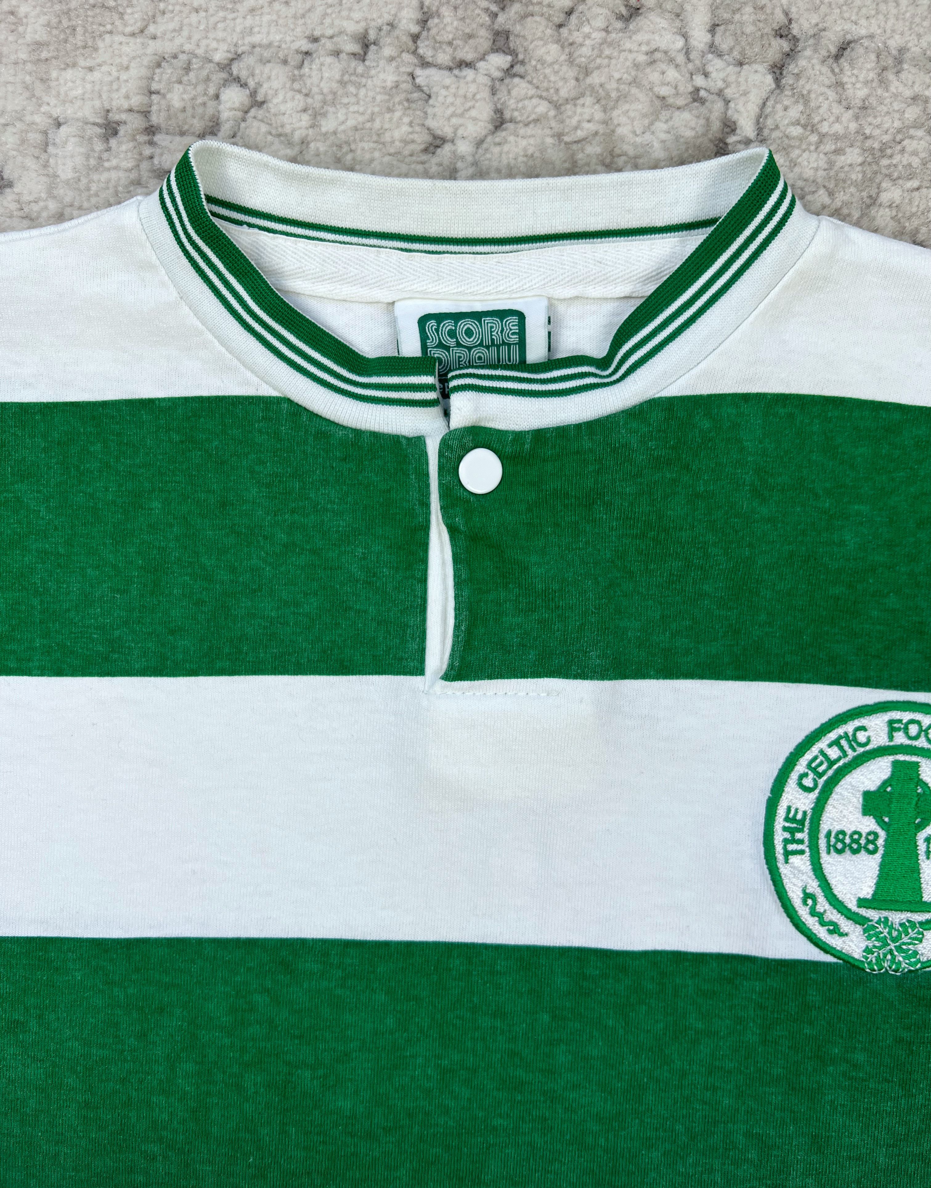 Other Celtic FC 1988 Centenary Retro Cotton T-Shirt Score Draw Size US XL / EU 56 / 4 - 2 Thumbnail