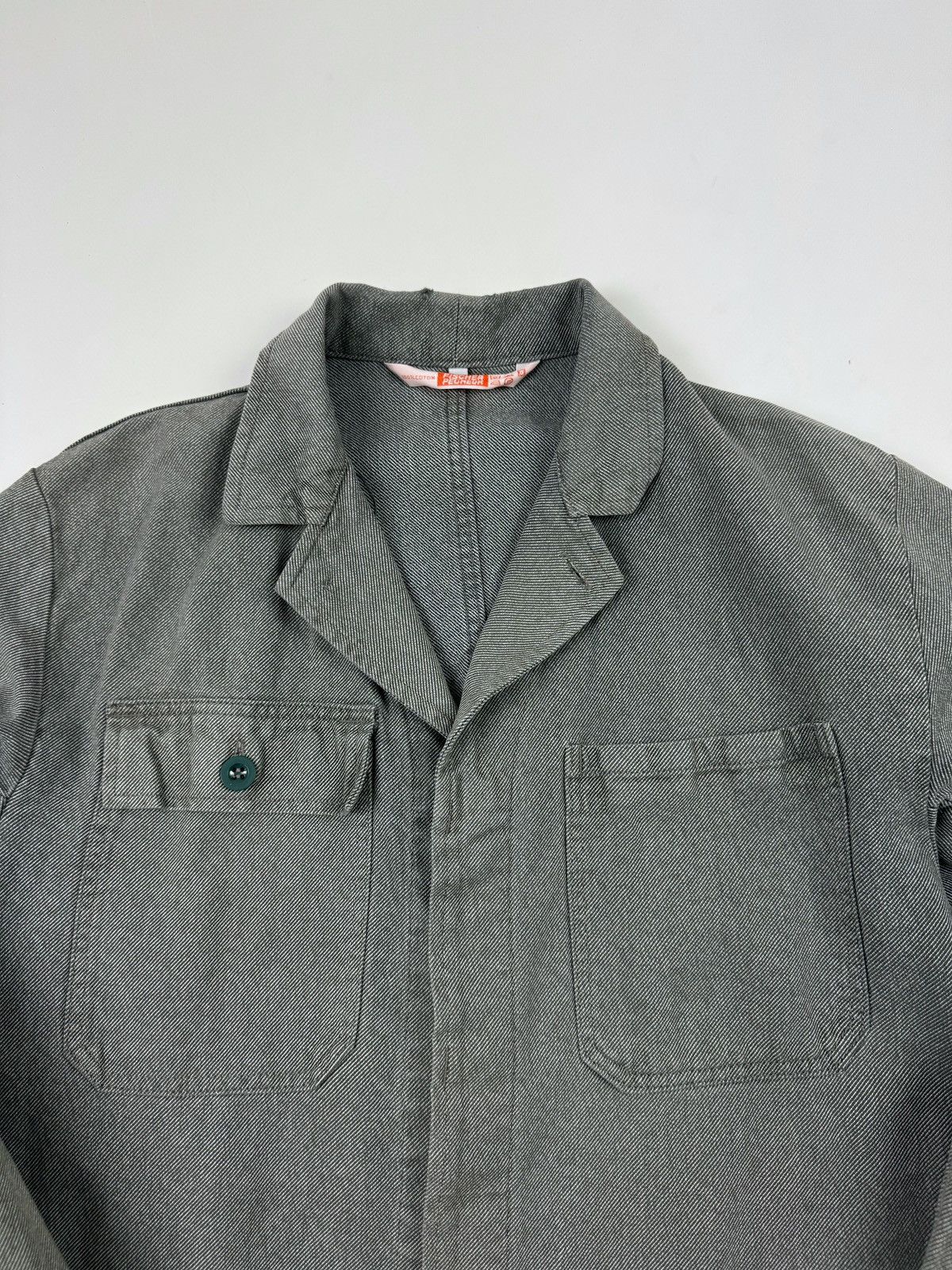 Vintage 70-80’s Vintage Fischer Salt and Pepper Repaired Work Jacket Size US M / EU 48-50 / 2 - 5 Thumbnail