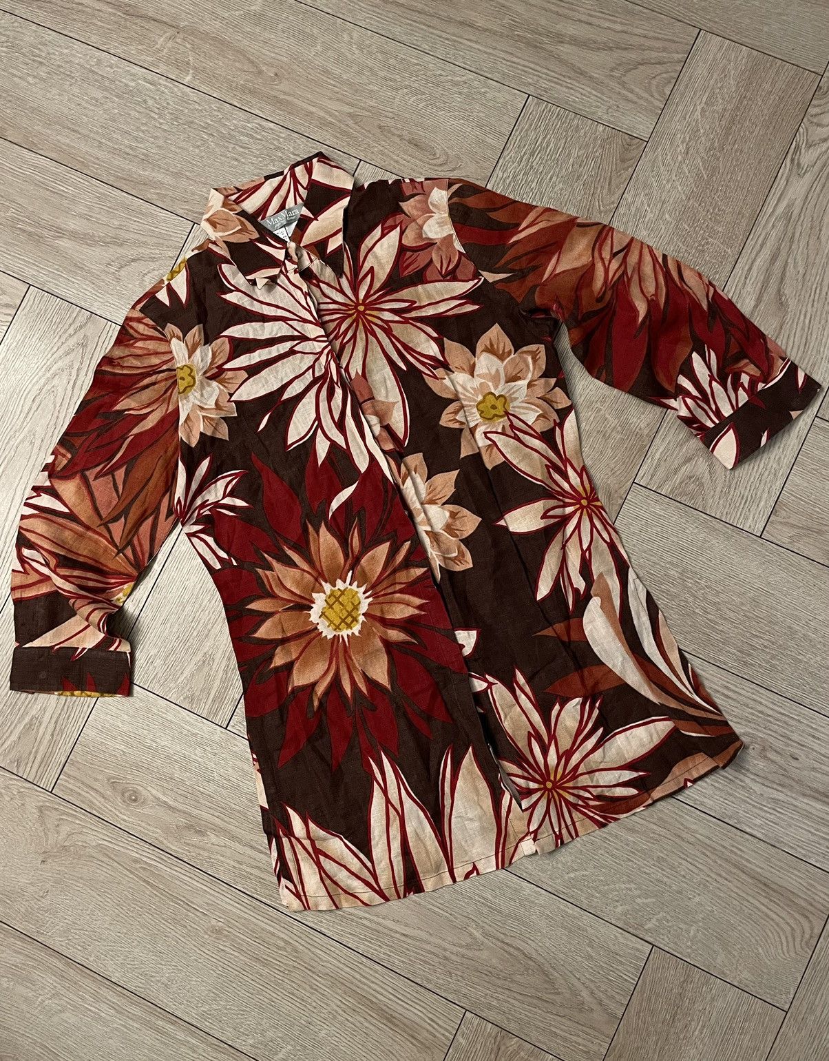 Max Mara Max Mara linen shirt Size M / US 6-8 / IT 42-44 - 2 Thumbnail