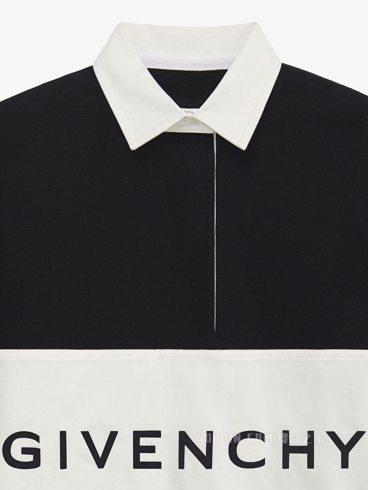 Givenchy o1w1db10326 BI Color Mini Dress in Black/White Size XS / US 0-2 / IT 36-38 - 5 Thumbnail