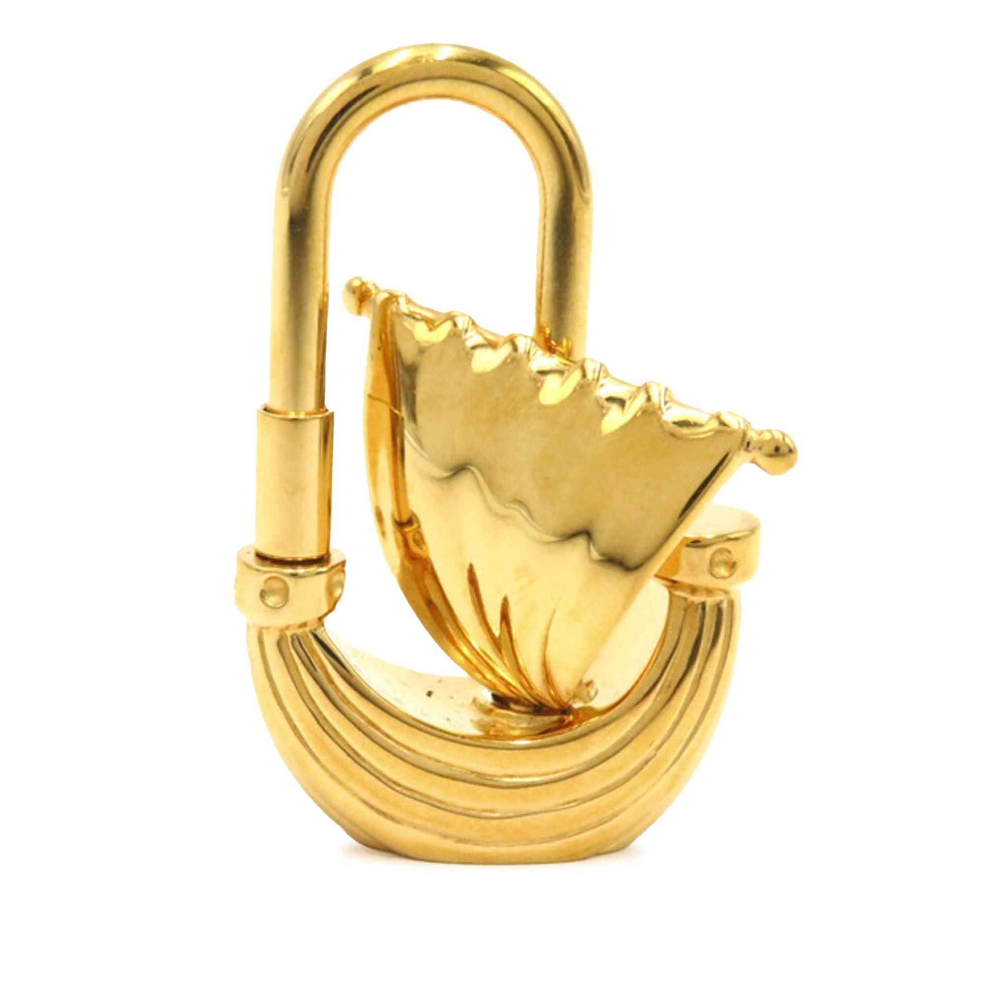 image of Hermes L'air De Paris Sailing Boat Cadena Lock Charm Other Accessories in Gold, Women's