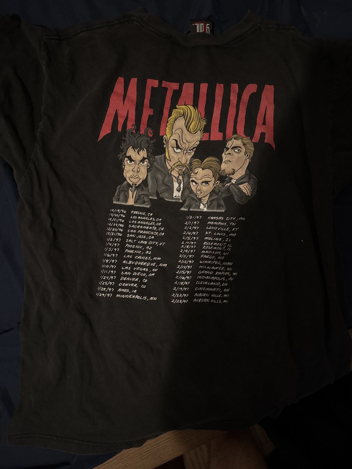 Giant Metallica short Sleeve T-Shirt Size US L / EU 52-54 / 3 - 2 Thumbnail