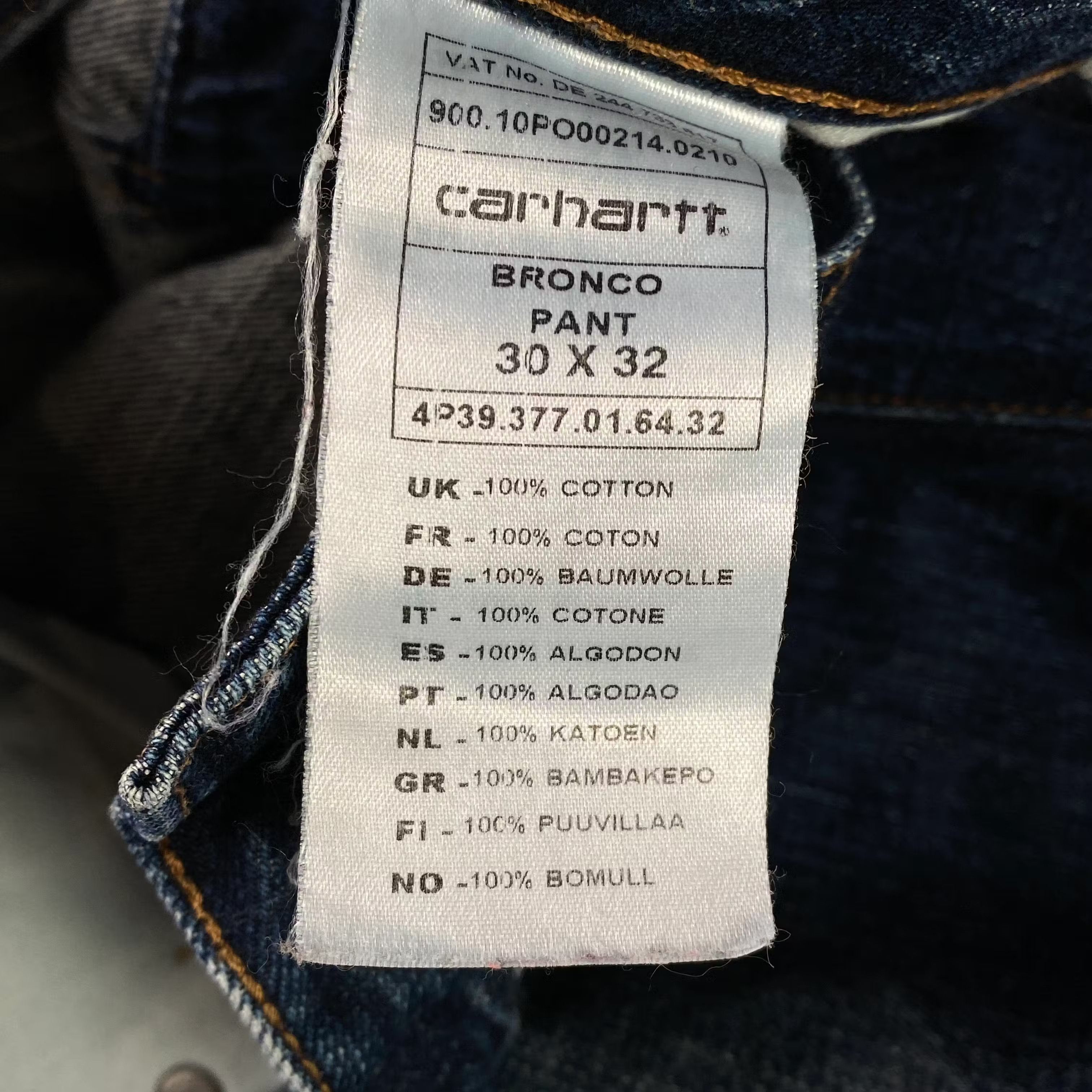 Carhartt × Carhartt Wip × Vintage Men’s Denim Jeans Pants Carhartt Vintage Size 30/32 Size US 30 / EU 46 - 5 Thumbnail