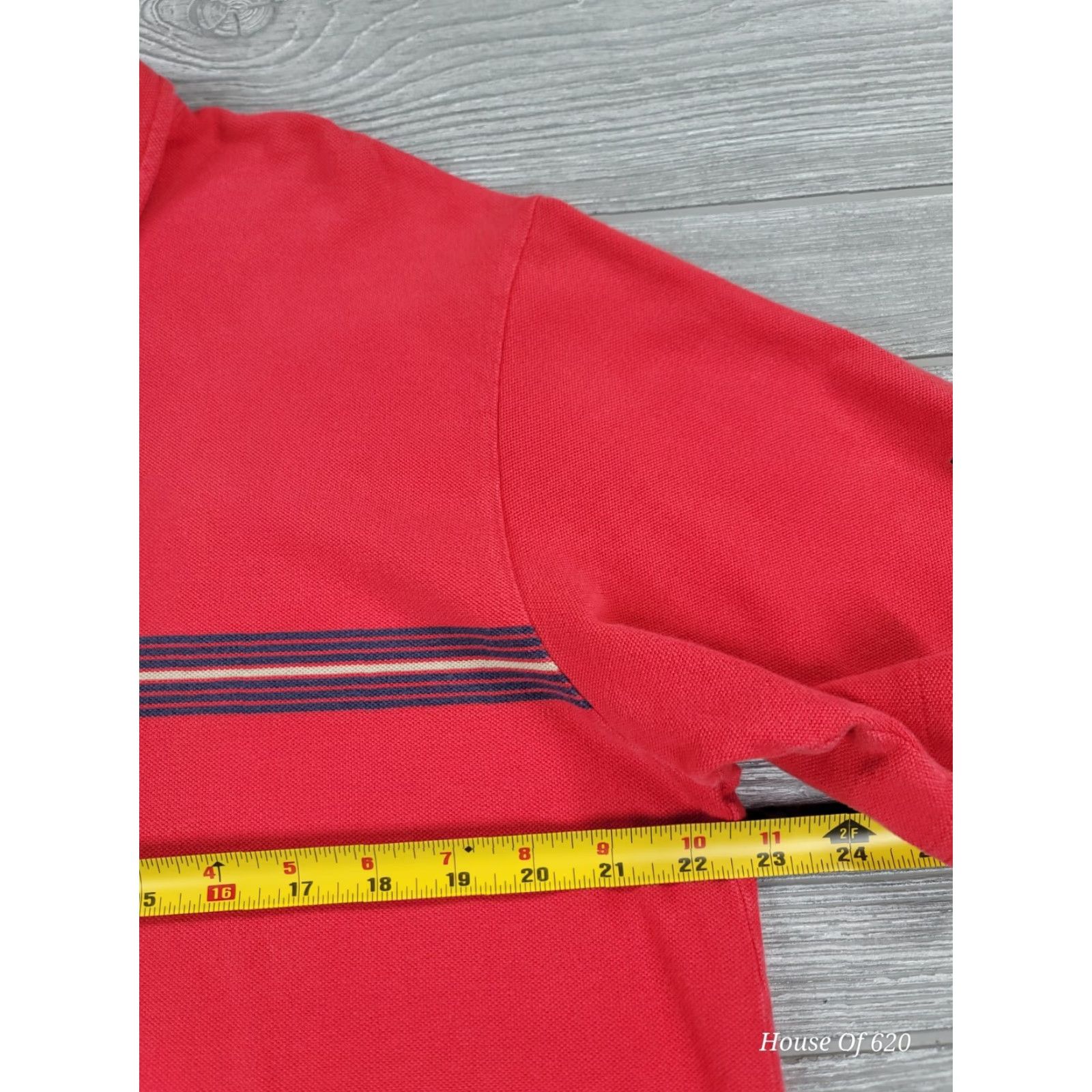 Vintage VTG Polo Sport Ralph Lauren USA Flag Short Sleeve Red Polo Rugby Shirt XL Men’s Polo Sport Shirt Size US XL / EU 56 / 4 - 8 Thumbnail