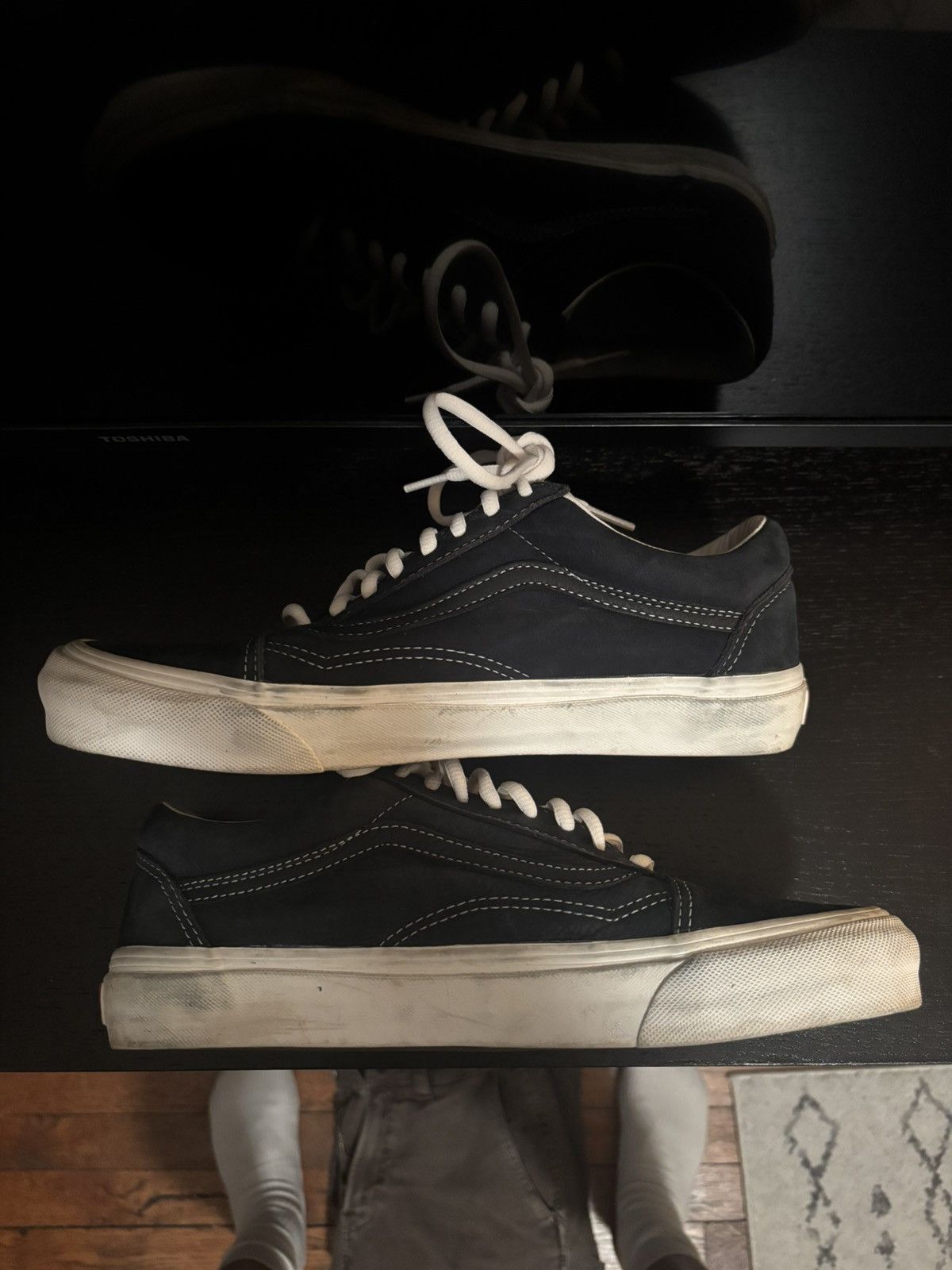 Vans Vans Vault OG Old Skool LX - Black Size US 9 / EU 42 - 2 Thumbnail