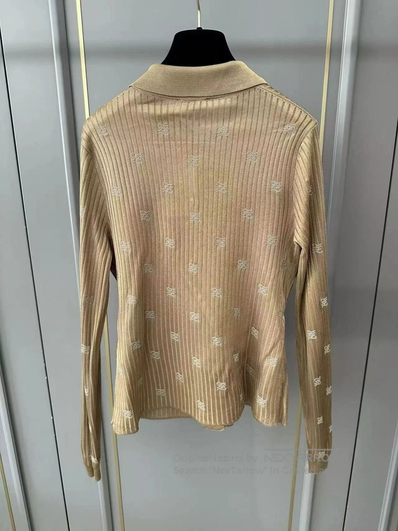 Fendi fendi camel logo cardigan sweater. Size US S / EU 44-46 / 1 - 2 Thumbnail