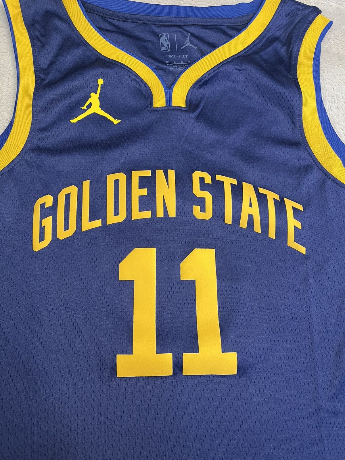 Jordan Brand Jordan NBA Golden St Warriors Klay Thompson Statement Jersey Size US L / EU 52-54 / 3 - 2 Thumbnail