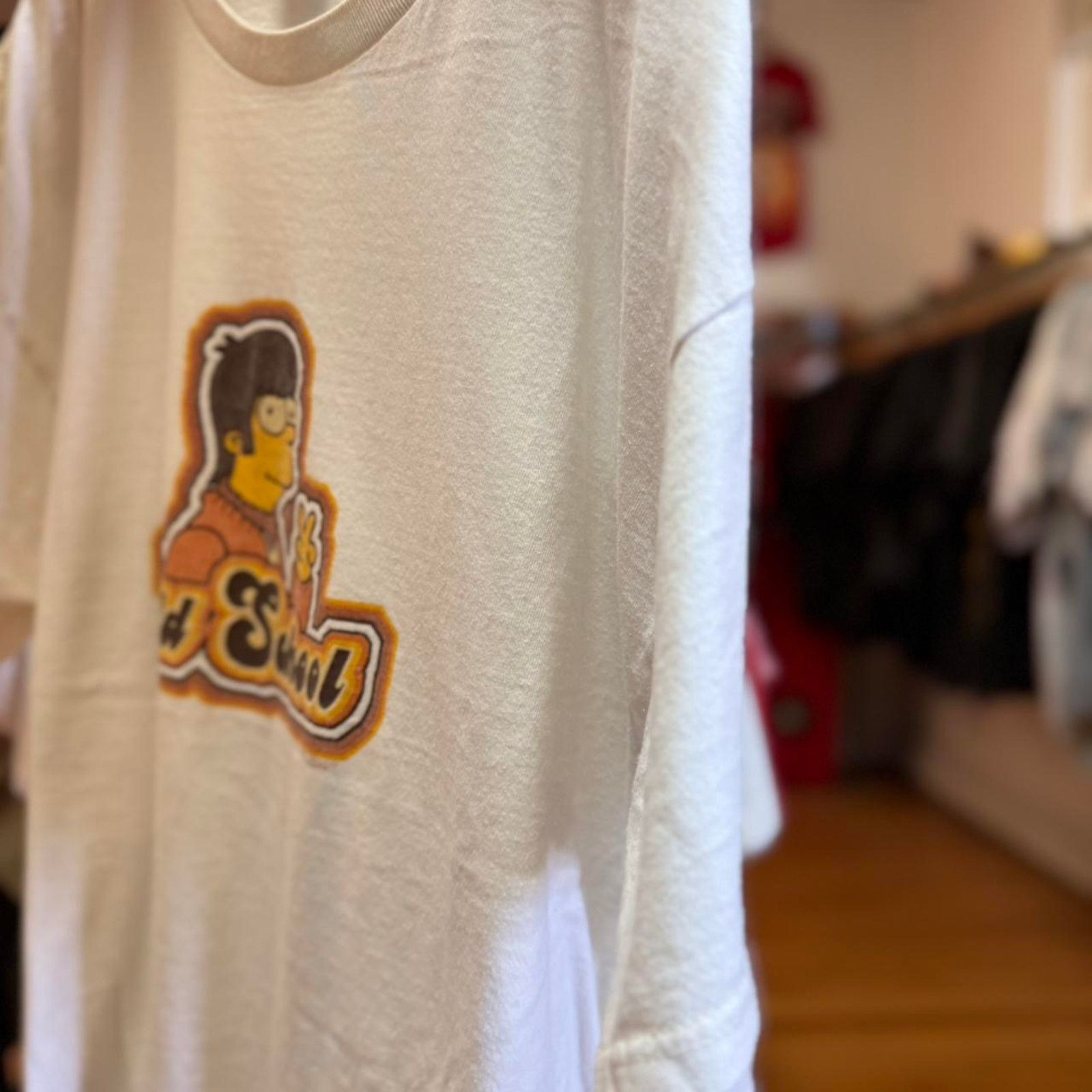 Vintage Vintage Y2K Simpsons Old School Cartoon T-Shirt Size US XXL / EU 58 / 5 - 5 Thumbnail