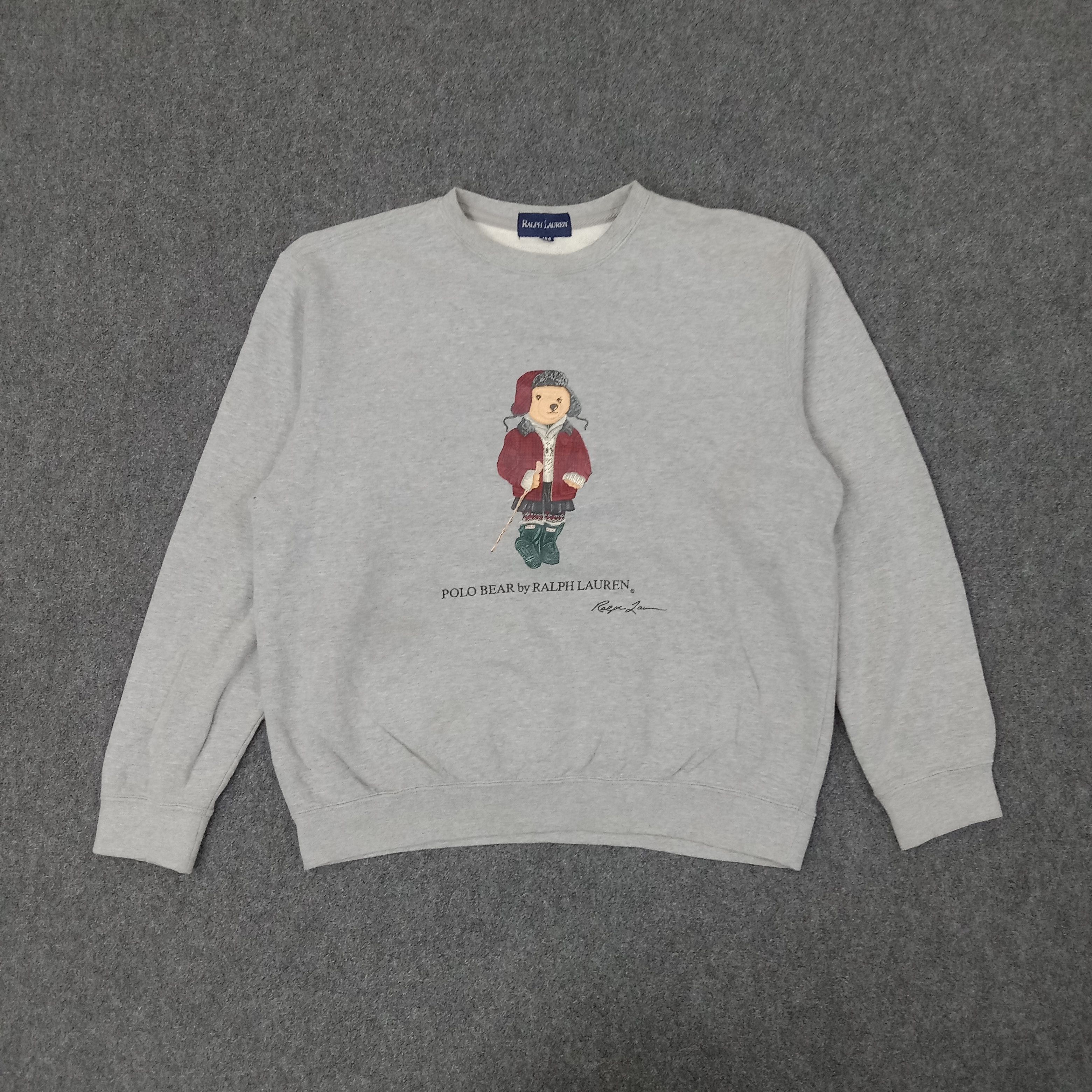 Ralph Lauren Polo Bear by Ralph Lauren American Brand Sweatshirt C243N25 Size US L / EU 52-54 / 3 - 1 Thumbnail