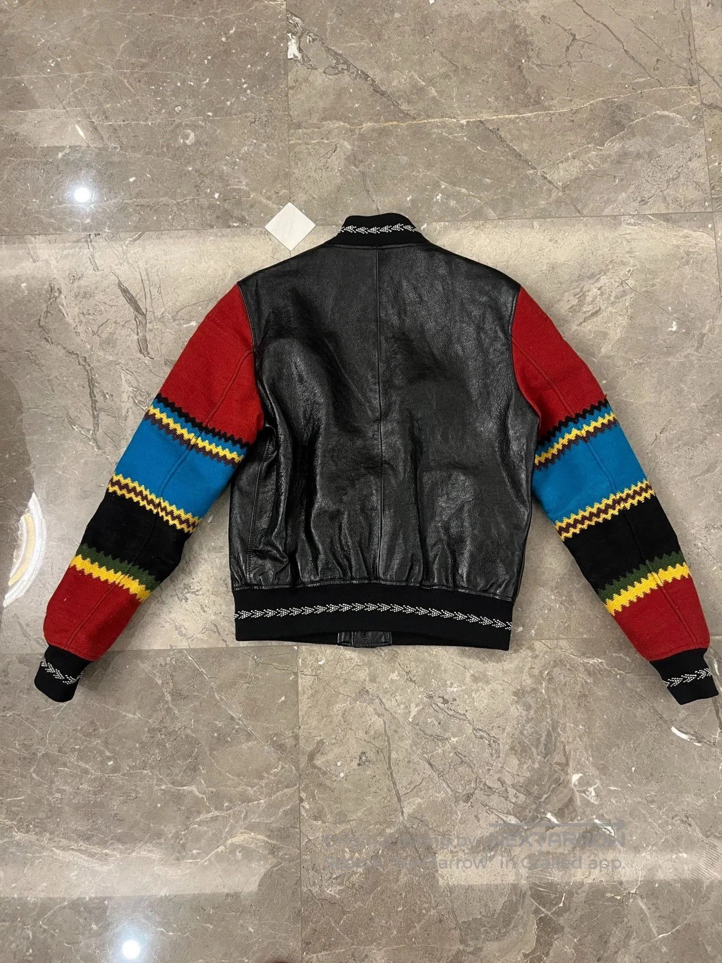 Saint Laurent Paris Saint Laurent Black Red Leather Jacket. Size US M / EU 48-50 / 2 - 2 Thumbnail